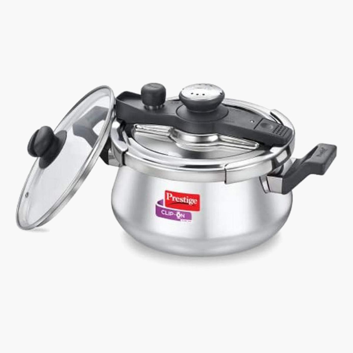 Prestige Svachh Stainless Steel Pressure Cooker - 5 L