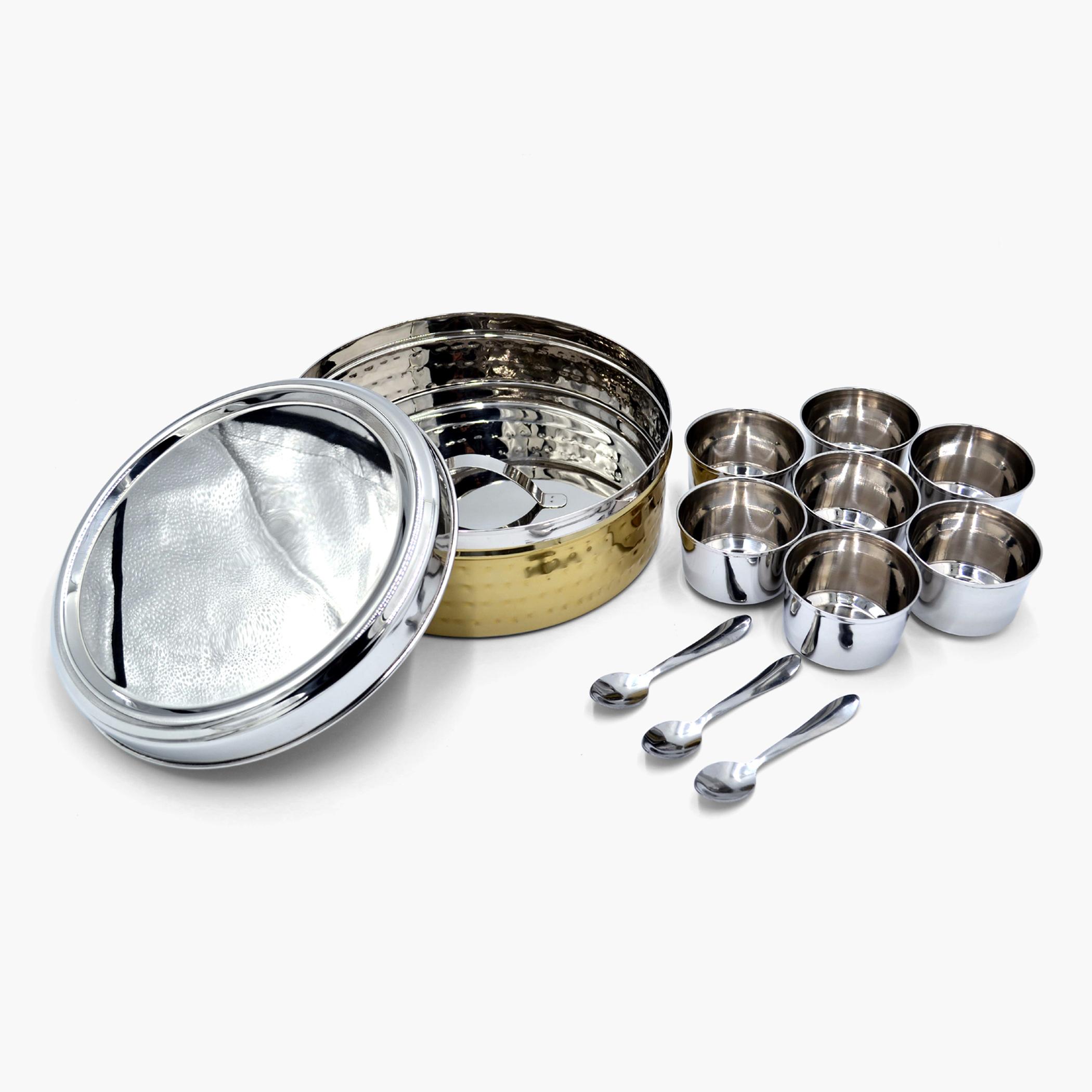 Winsor 11-Piece Hammered Spice Storage Set