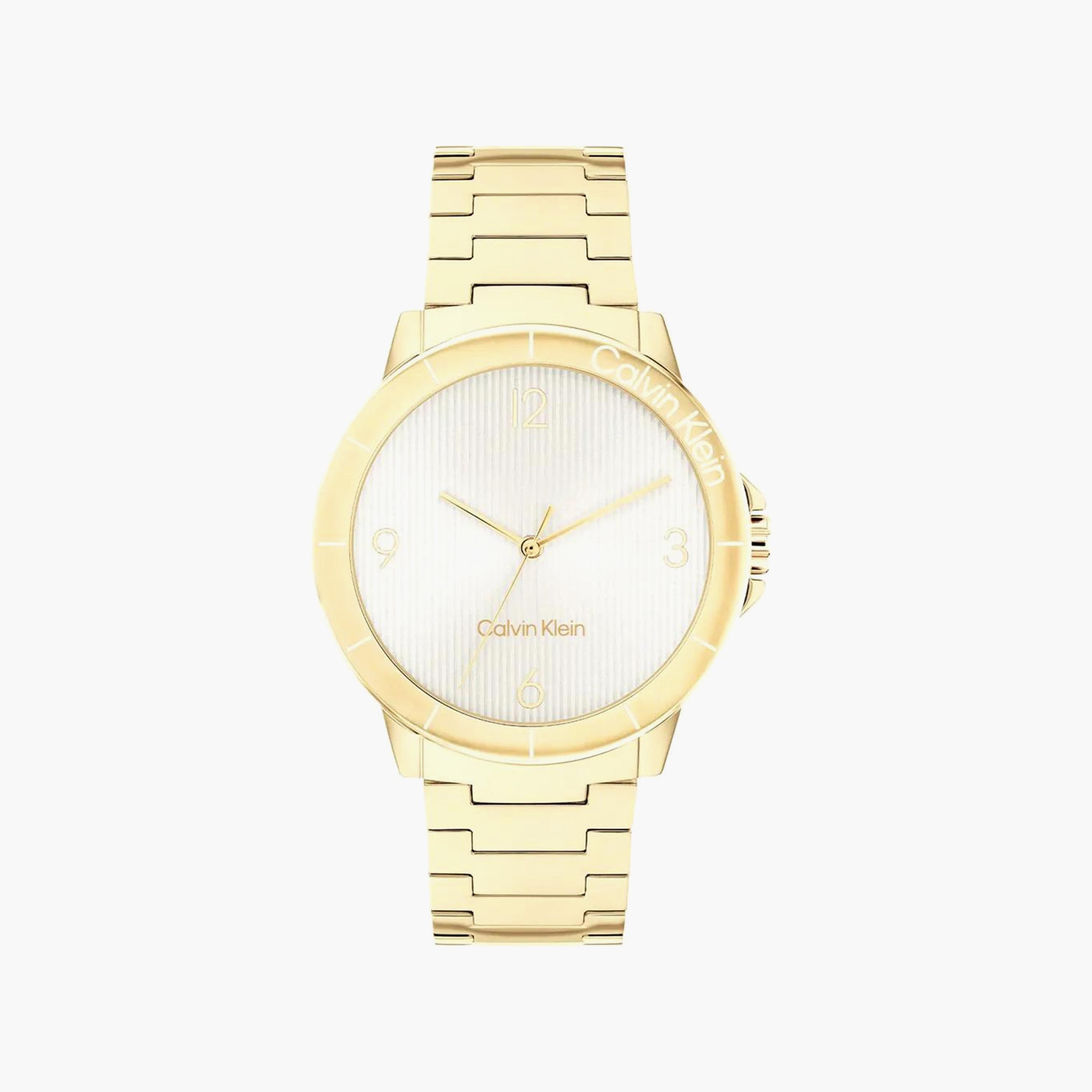 Calvin Klein Women's Gold Analog Stainless Steel Strap Watch | 25100023-women-watchesandjewellery-watches-image-1