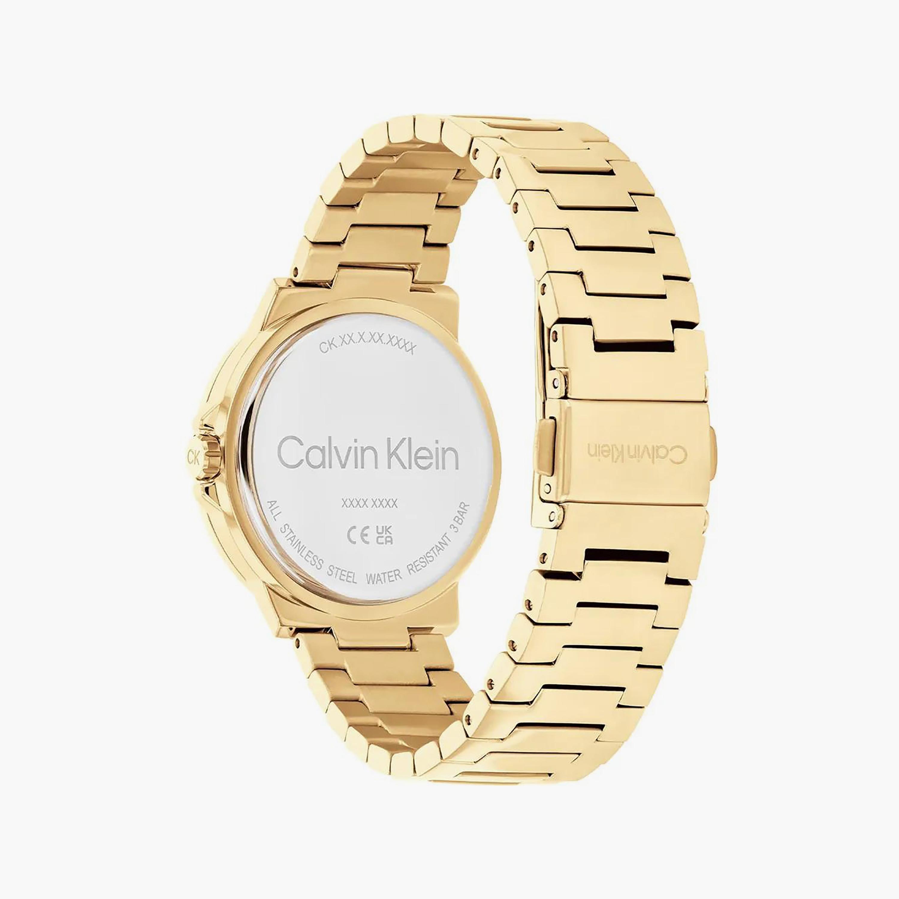 Calvin Klein Women's Gold Analog Stainless Steel Strap Watch | 25100023-women-watchesandjewellery-watches-image-3