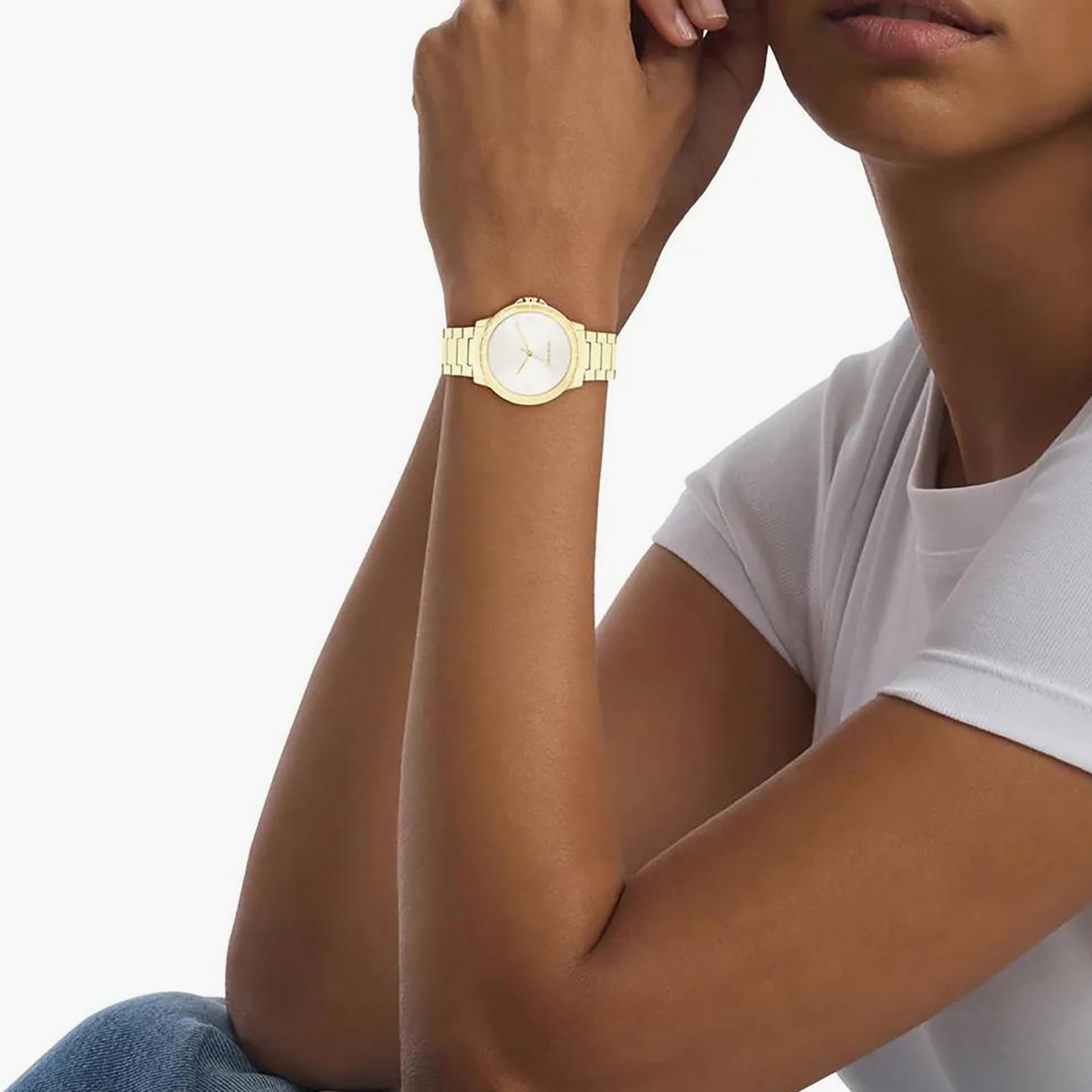 Calvin Klein Women's Gold Analog Stainless Steel Strap Watch | 25100023-women-watchesandjewellery-watches-image-4