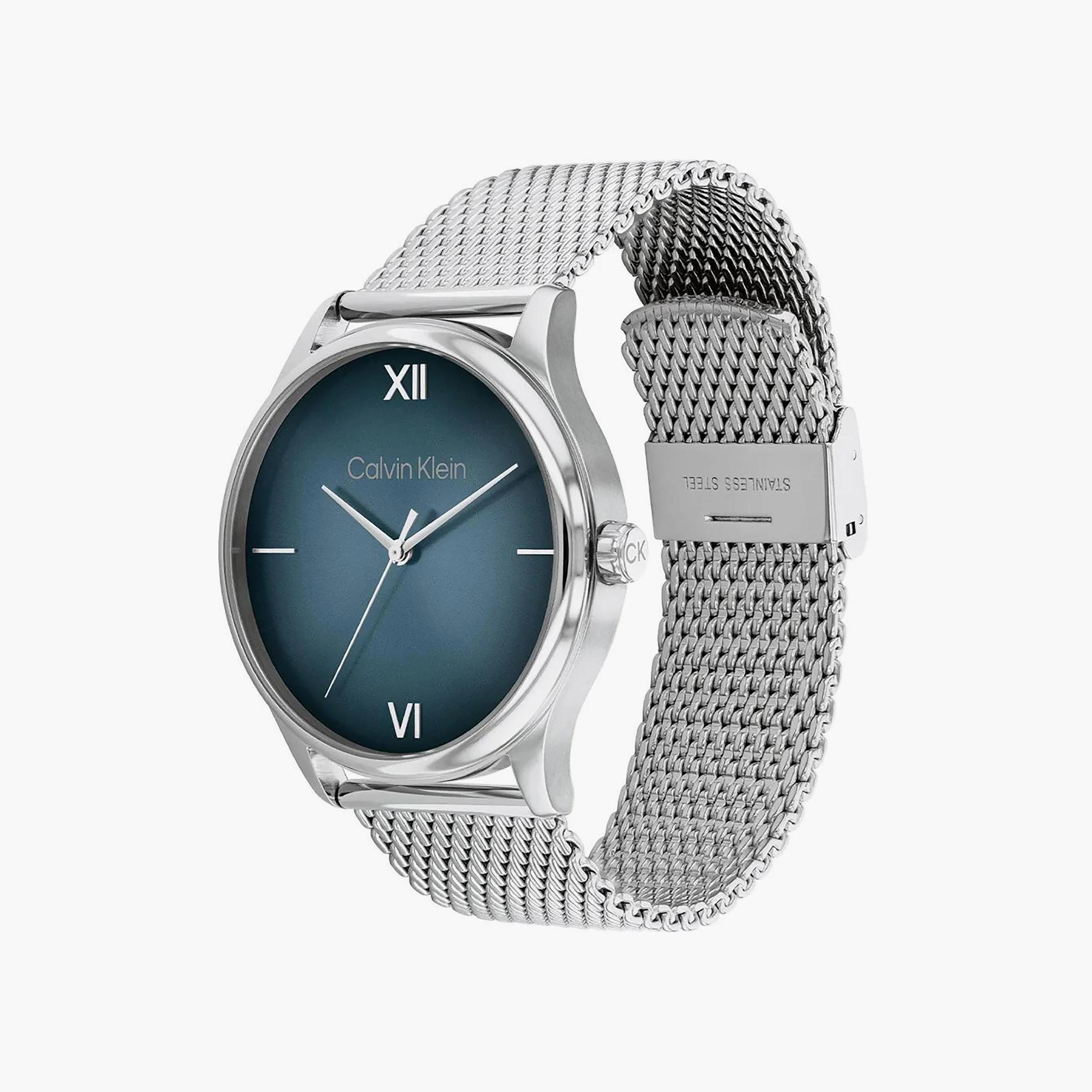 Calvin Klein Men's Silver Analog Stainless Steel Strap Watch | 25200450-men-watchesandjewellery-watches-image-2