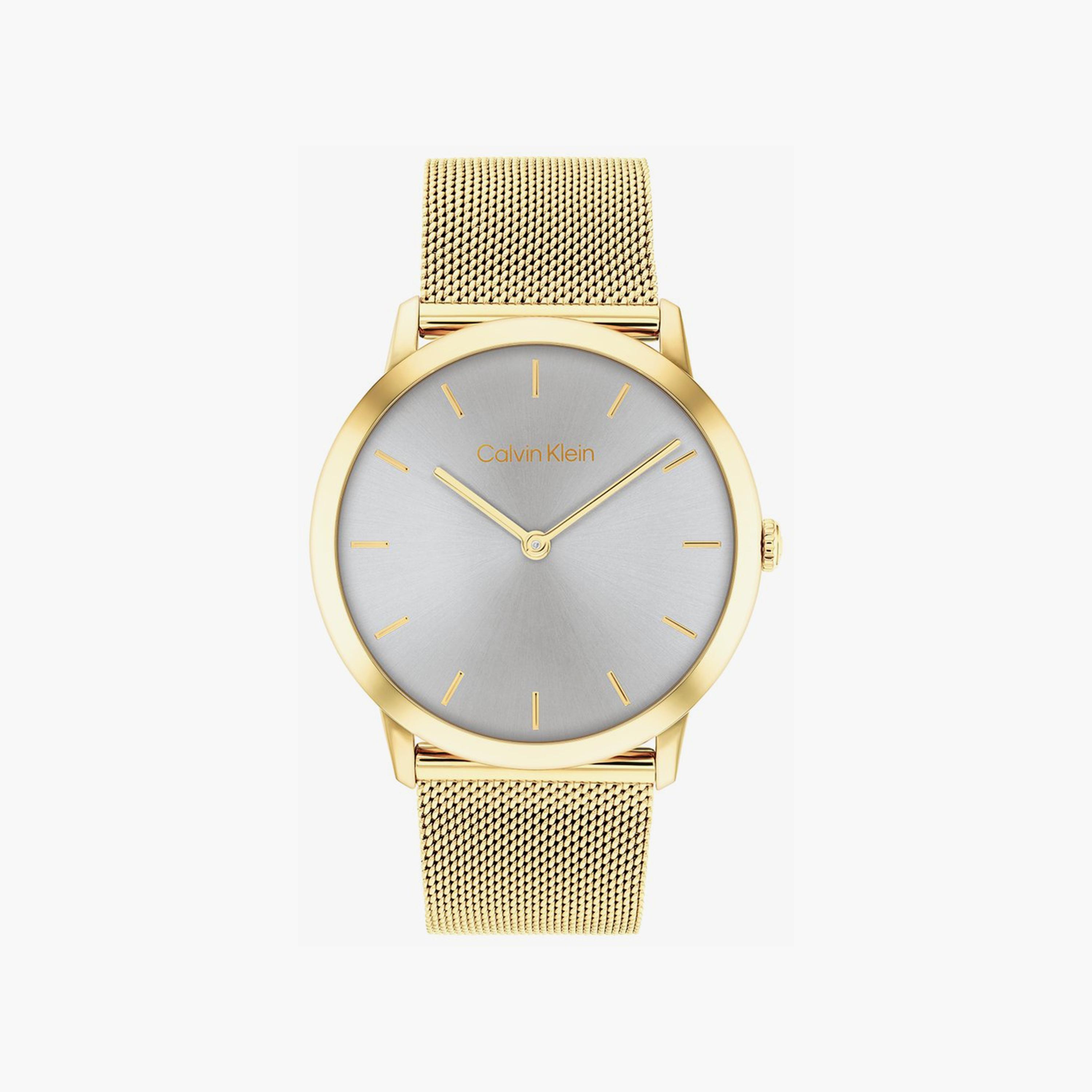 Calvin Klein Gold Analog Stainless Steel Strap Watch | 25300003-men-watchesandjewellery-watches-image-1