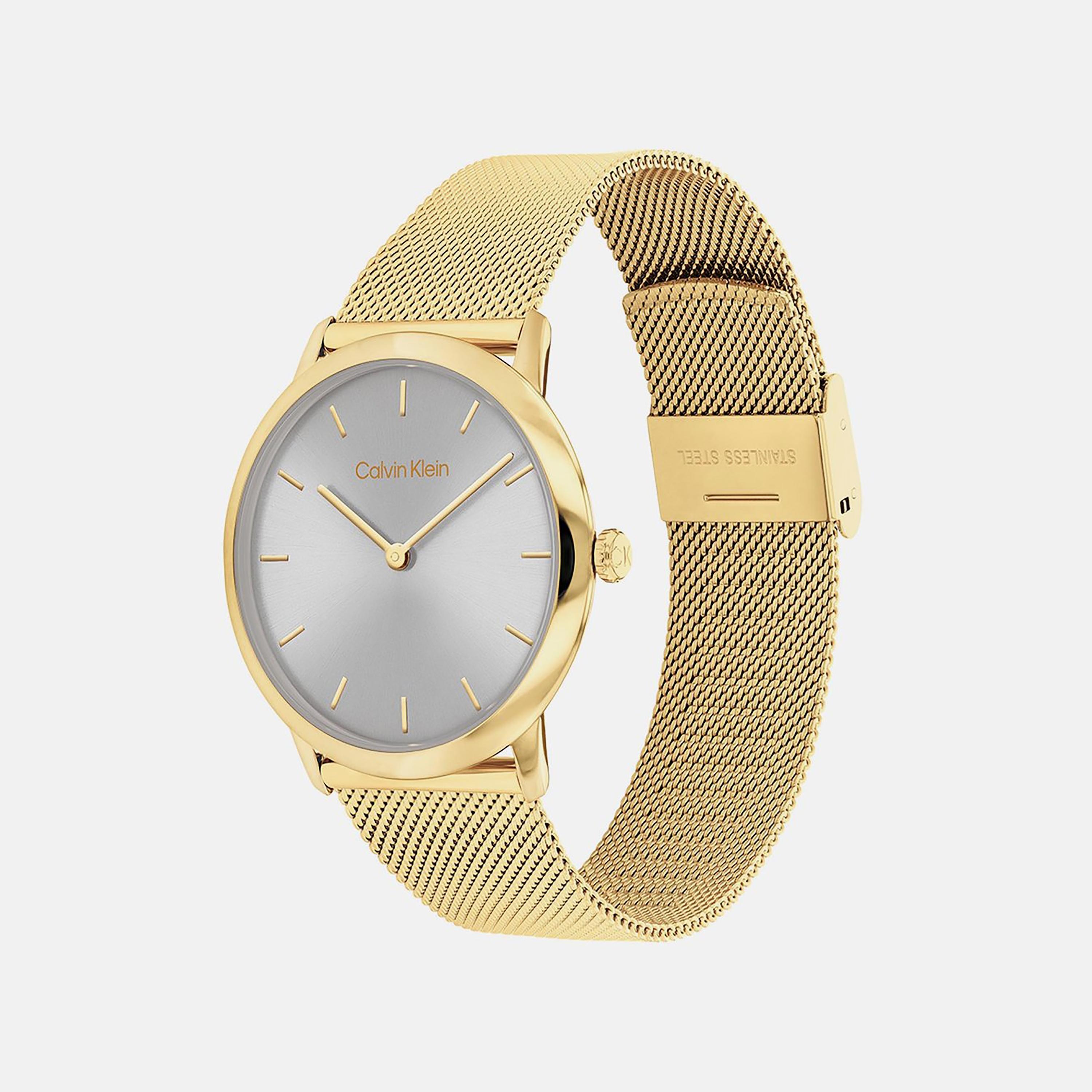 Calvin Klein Gold Analog Stainless Steel Strap Watch | 25300003-men-watchesandjewellery-watches-image-2