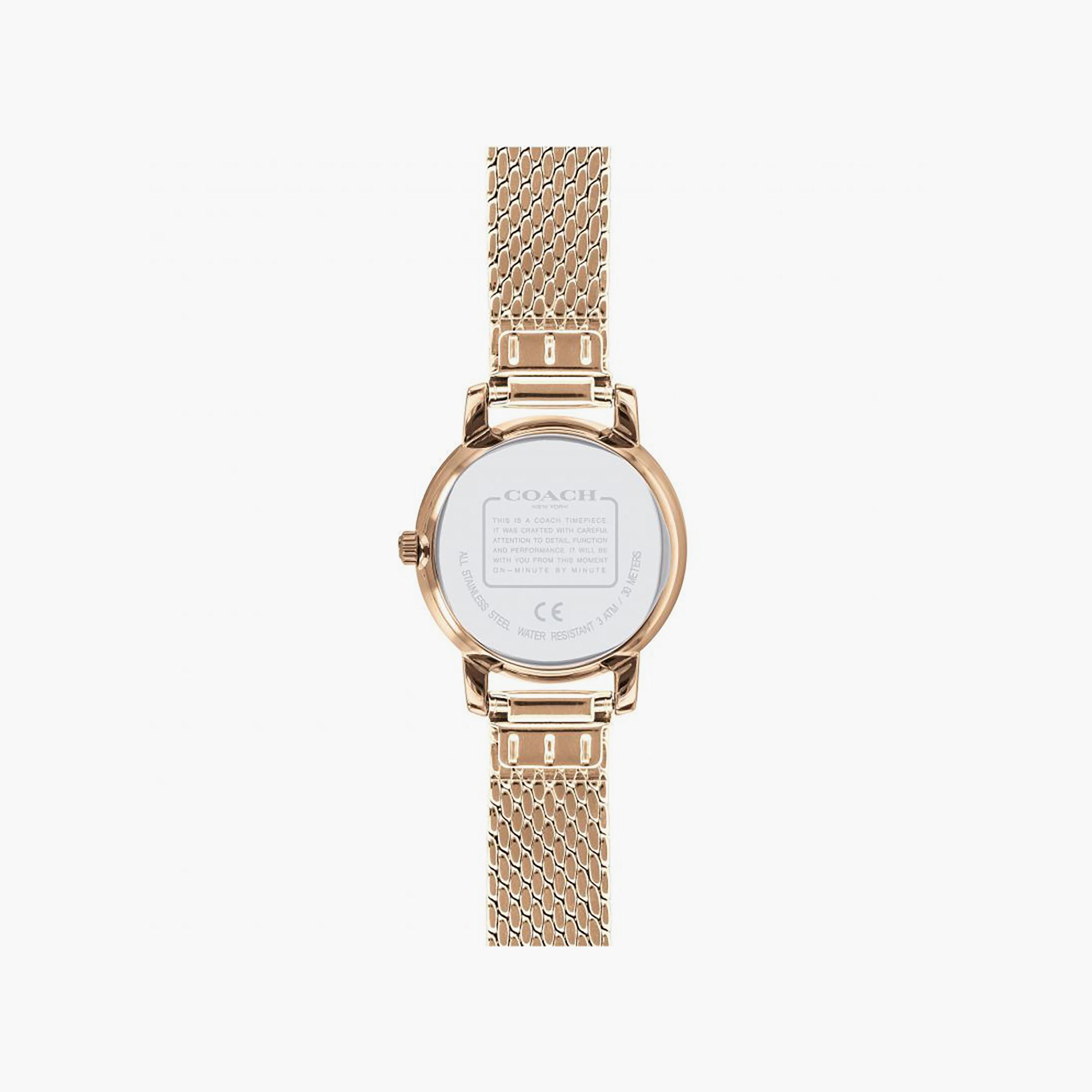 Coach Gold Analog Stainless Steel Strap Watch | 14503372-girls-accessories-watches-image-3
