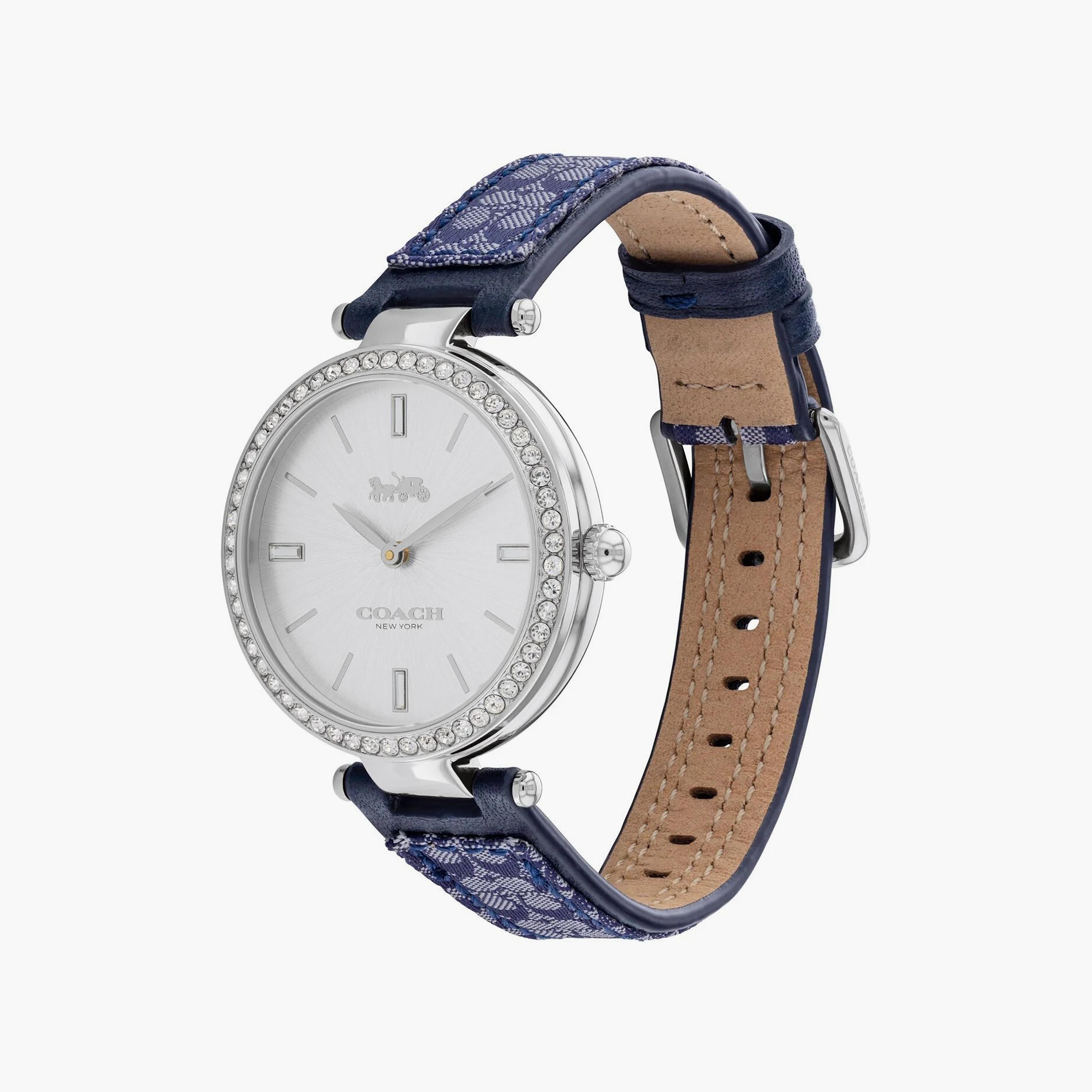 ساعة انالوج من تيتان للنساء بسوار جلدي من كوتش | 14504094-women-watchesandjewellery-watches-image-2