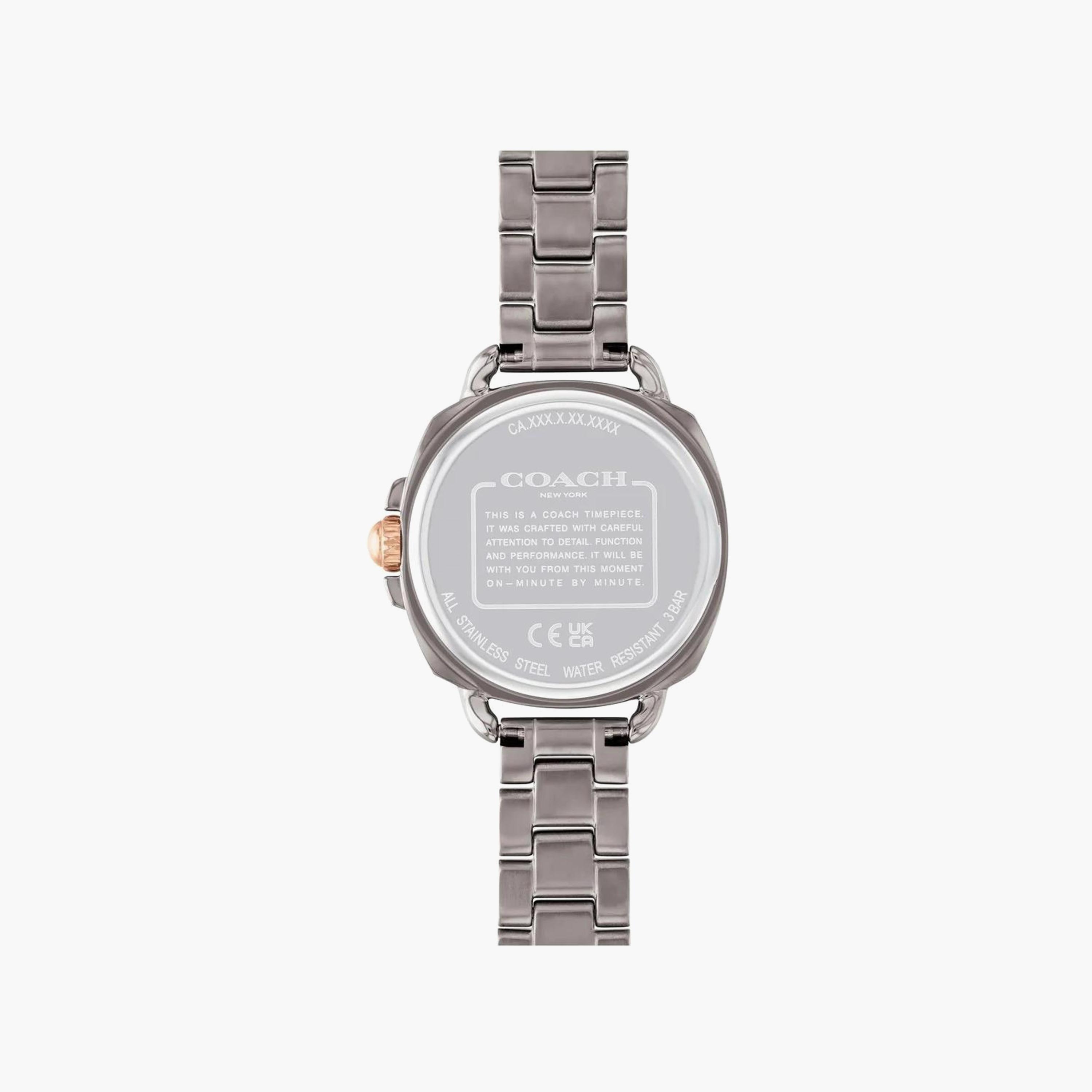 Coach Grey Analog Stainless Steel Strap Watch | 14504155-girls-accessories-watches-image-3