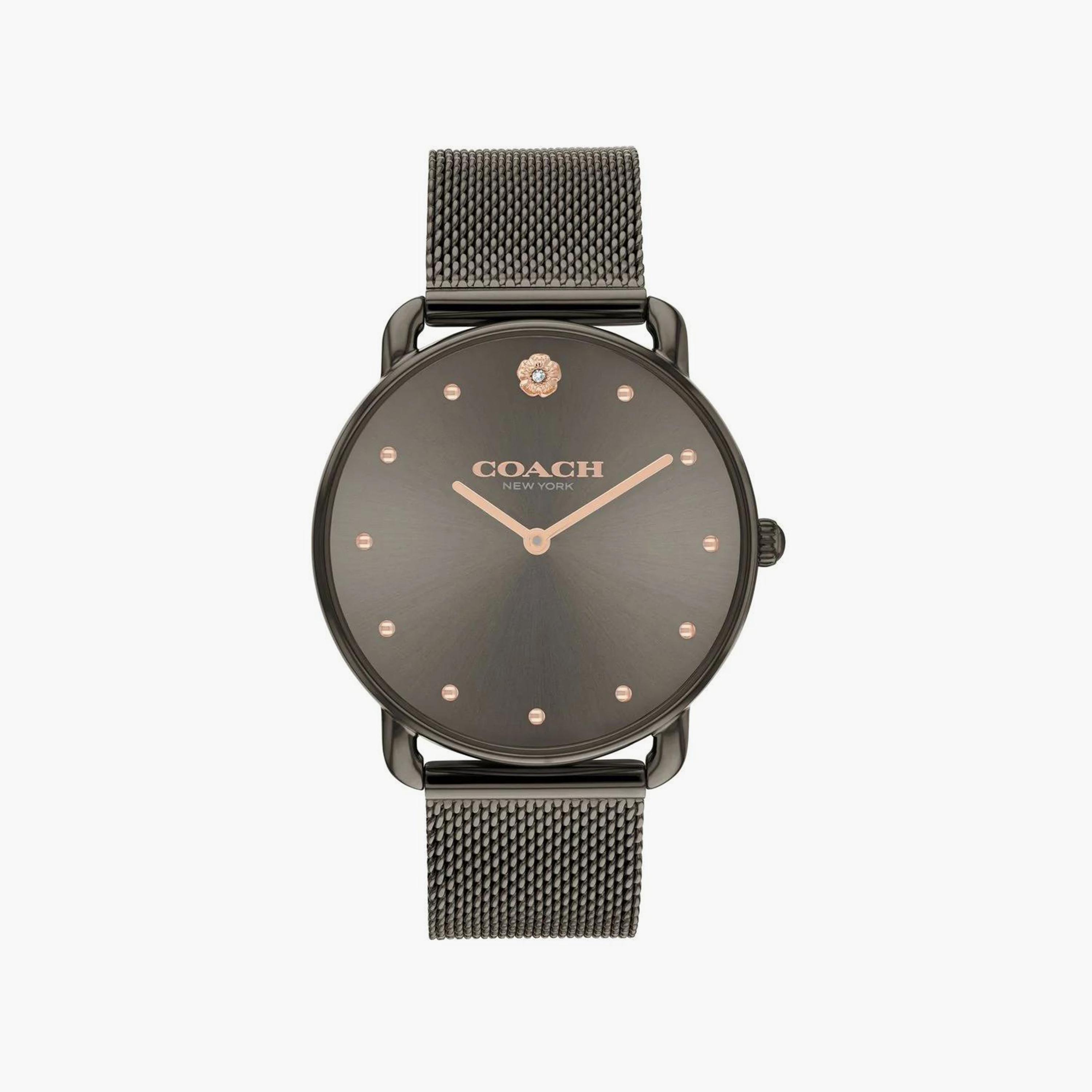 Coach Women's Black Analog Stainless Steel Strap Watch | 14504210-women-watchesandjewellery-watches-image-1