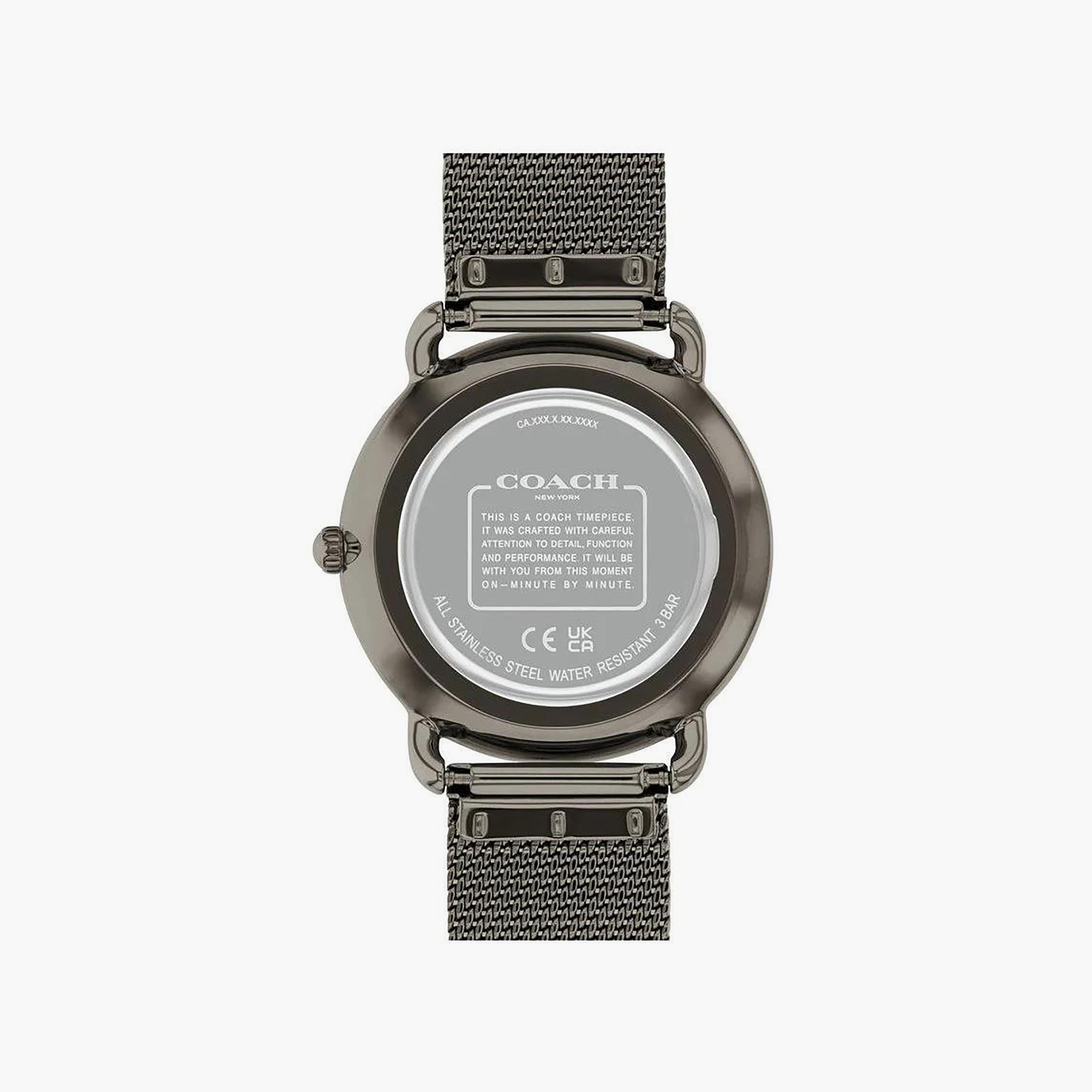 Coach Women's Black Analog Stainless Steel Strap Watch | 14504210-women-watchesandjewellery-watches-image-3