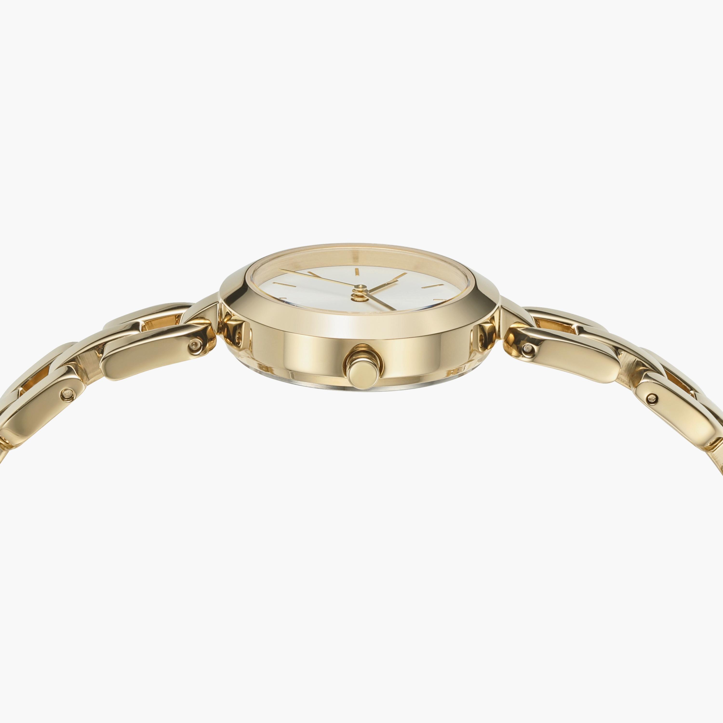 DKNY Gold Analog Stainless Steel Strap Watch | NY6638-girls-accessories-watches-image-4
