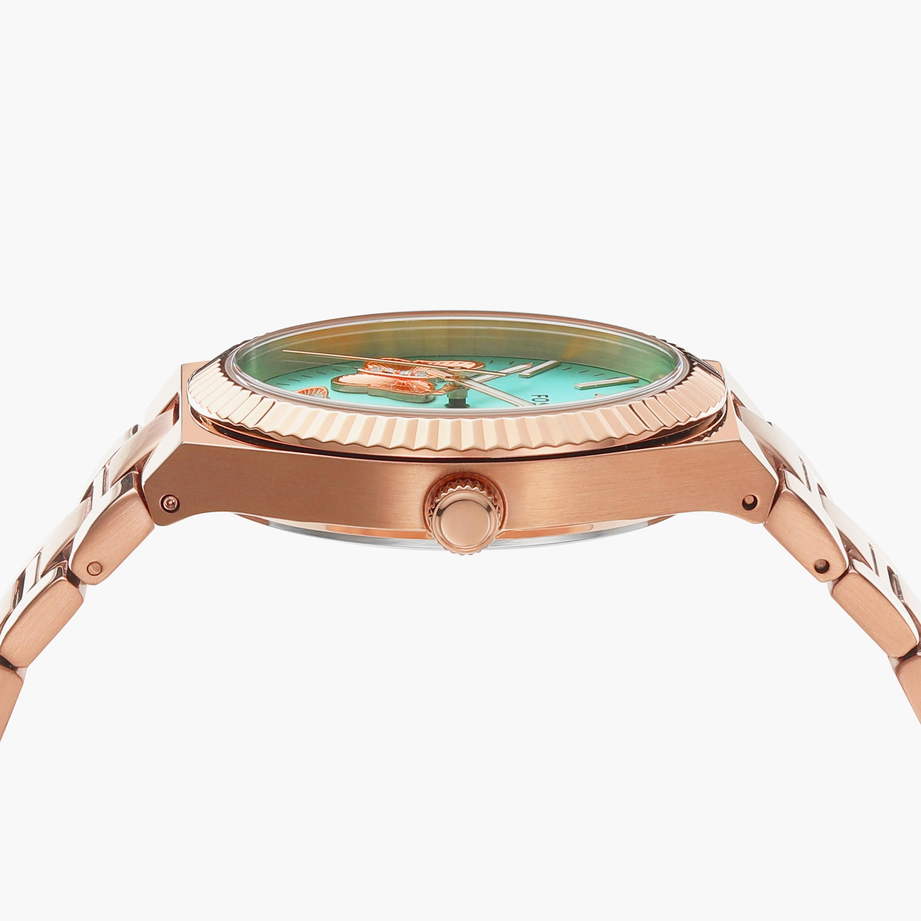 Fossil Women's 38 MM Rose Gold Analog Stainless Steel Strap Watch | ES5277-women-watchesandjewellery-watches-image-4