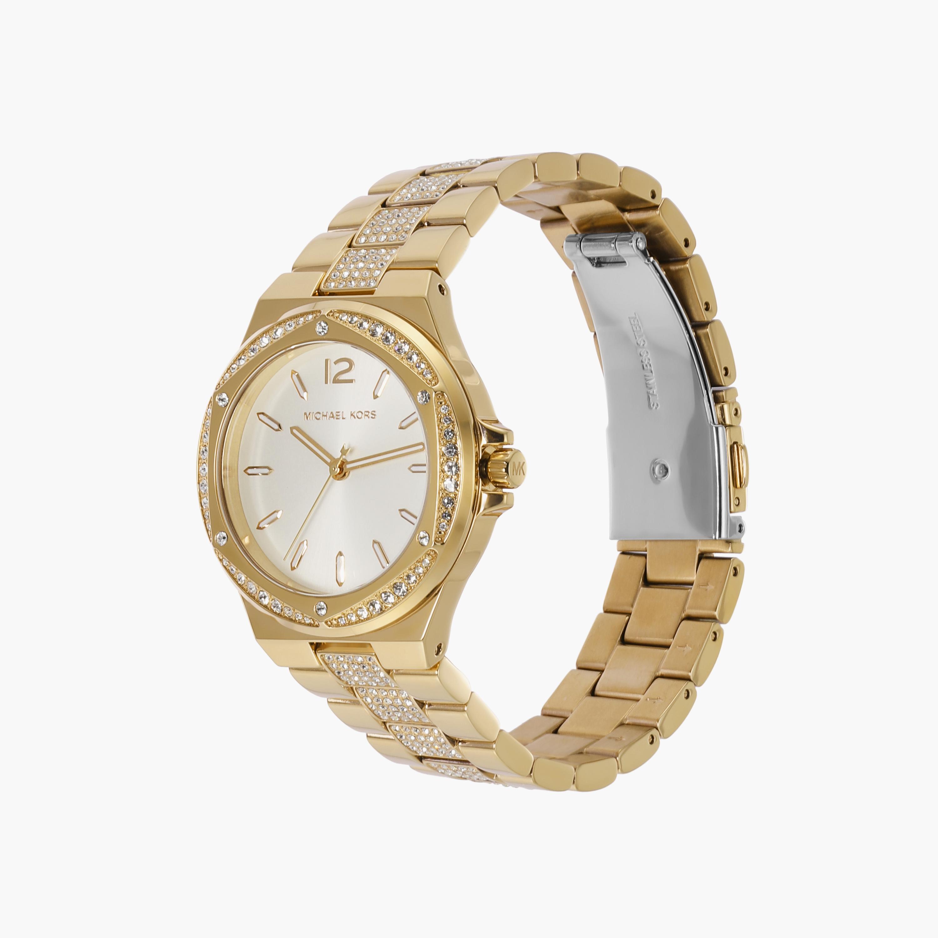 Michael Kors Women's Gold Analog Stainless Steel Strap Watch | MK7361-women-watchesandjewellery-watches-image-2