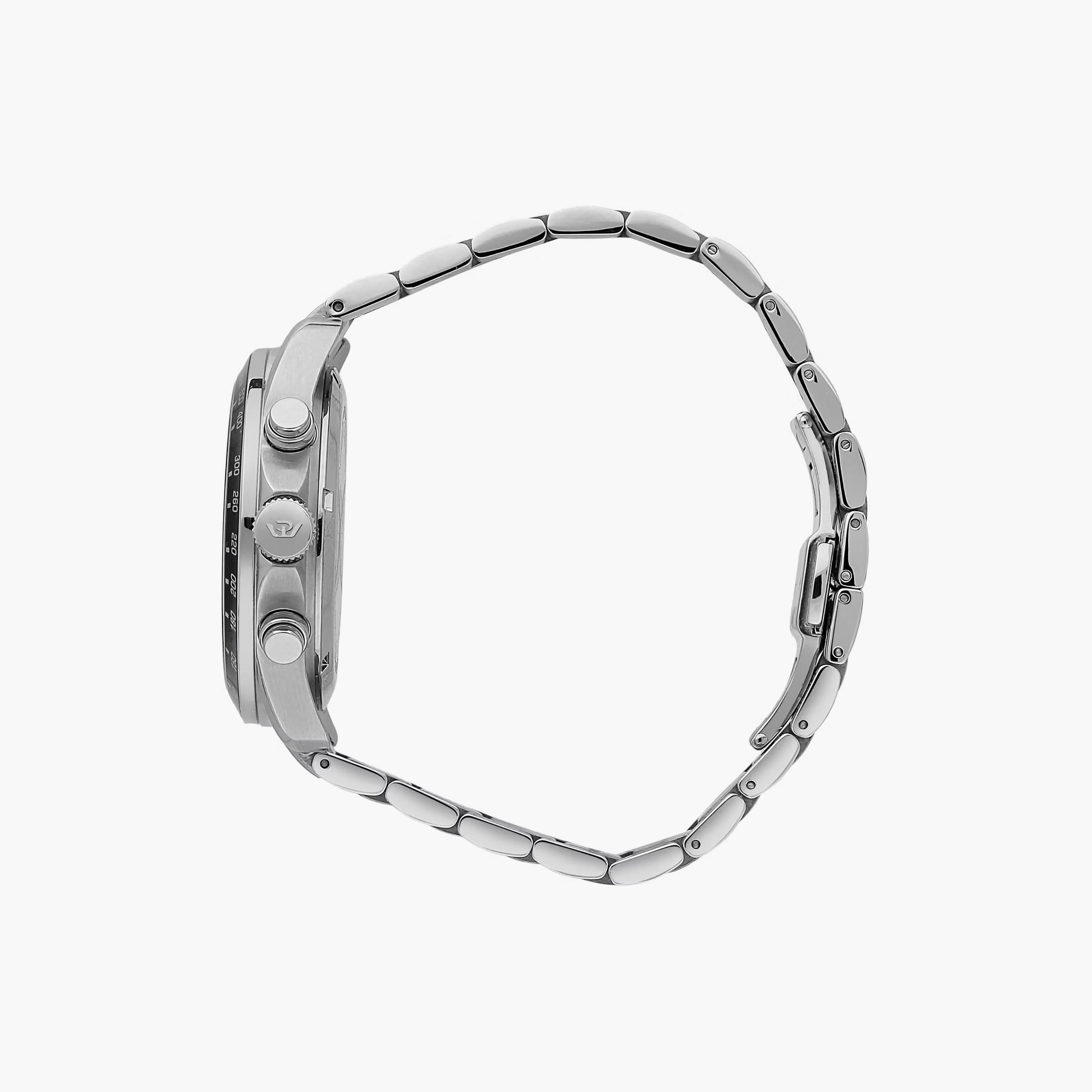 Philip Watch Men's Black Chronograph Stainless Steel Strap Watch | R8273995008-men-watchesandjewellery-watches-image-2