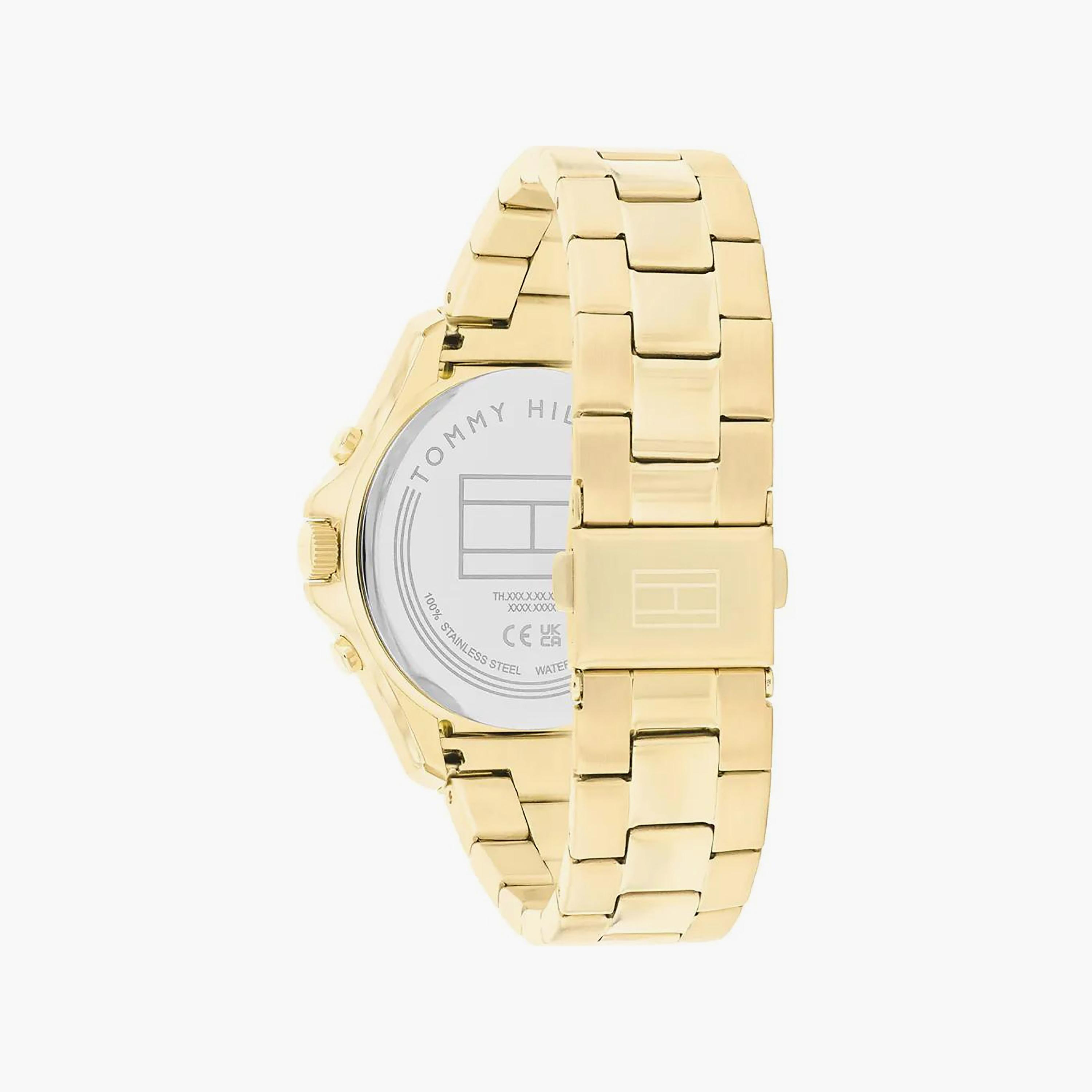Tommy Hilfiger Women's 38 MM Gold Chronograph Stainless Steel Strap Watch | 1782640-women-watchesandjewellery-watches-image-3