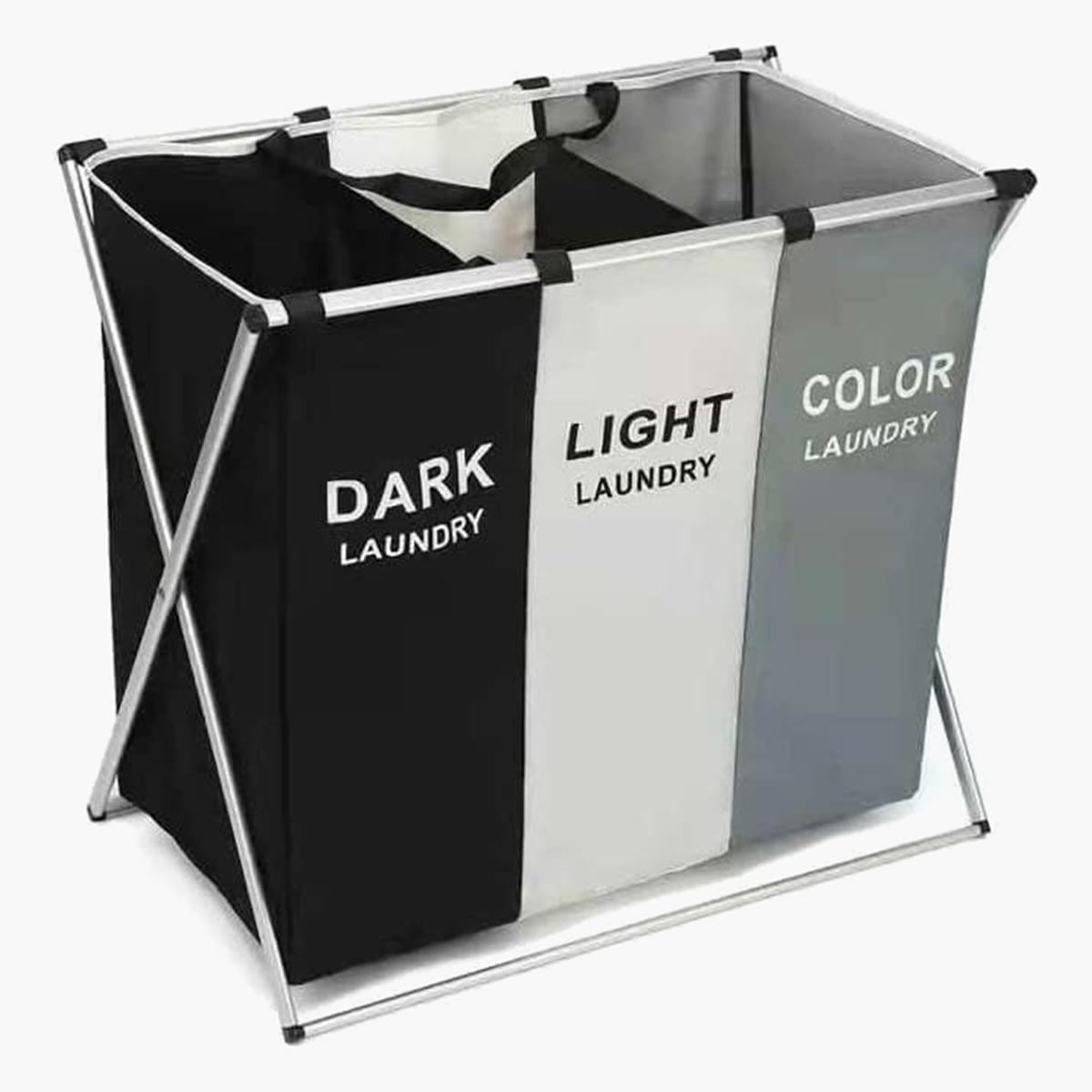 Quesera 3-Bag Laundry Sorter