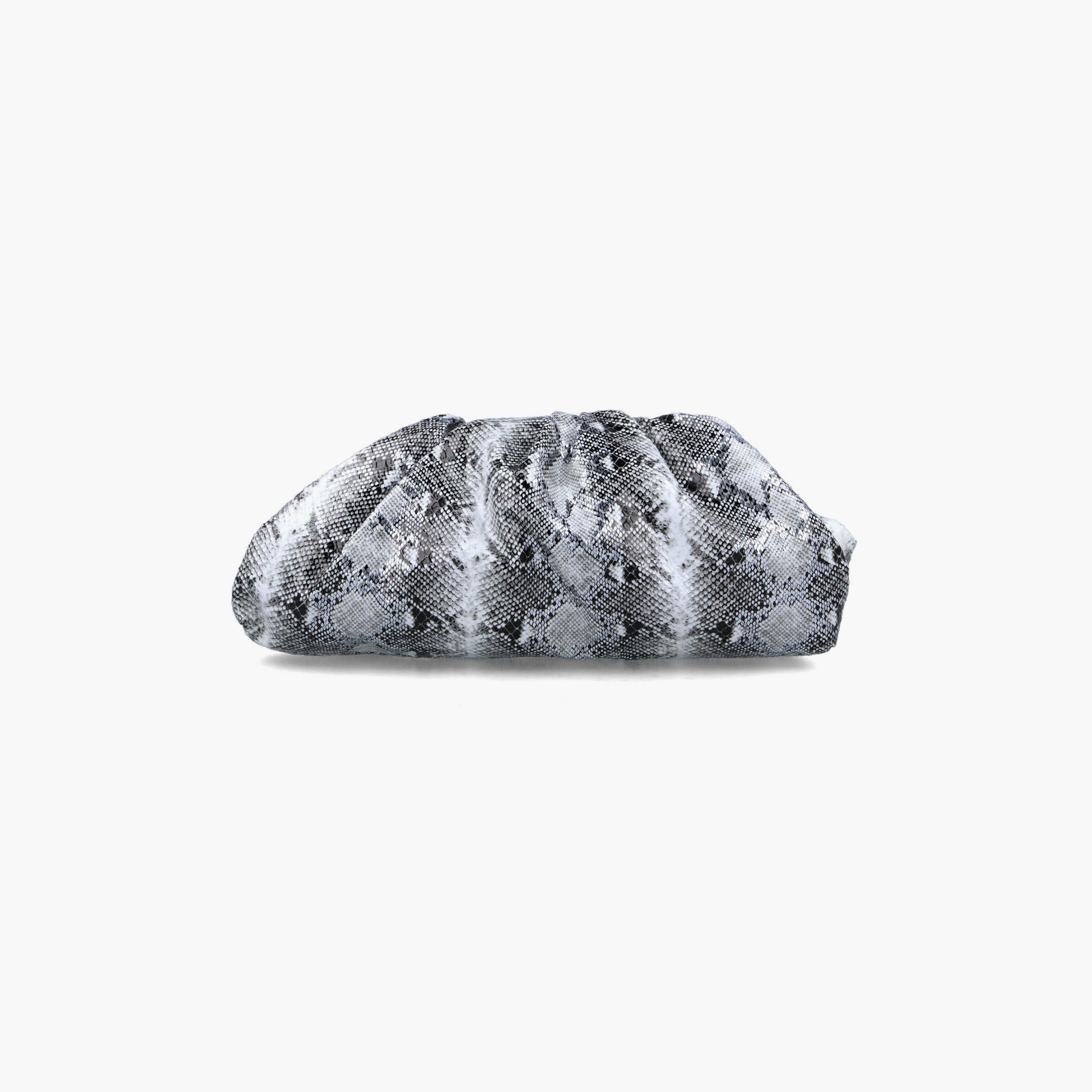 Menbur Animal Print Clutch With Chain Strap In Black-women-bagsandwallets-wallets-image-3