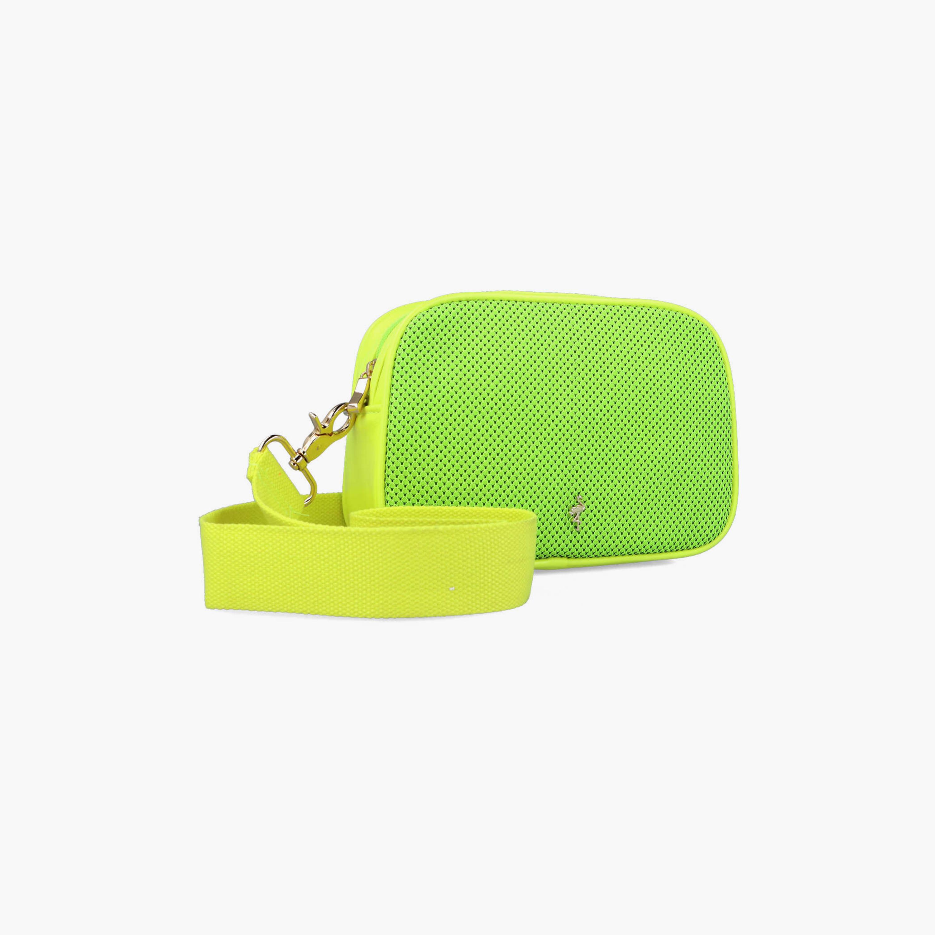 Menbur Textured Crossbody Bag With Removable Strap In Yellow-women-bagsandwallets-handbags-image-2
