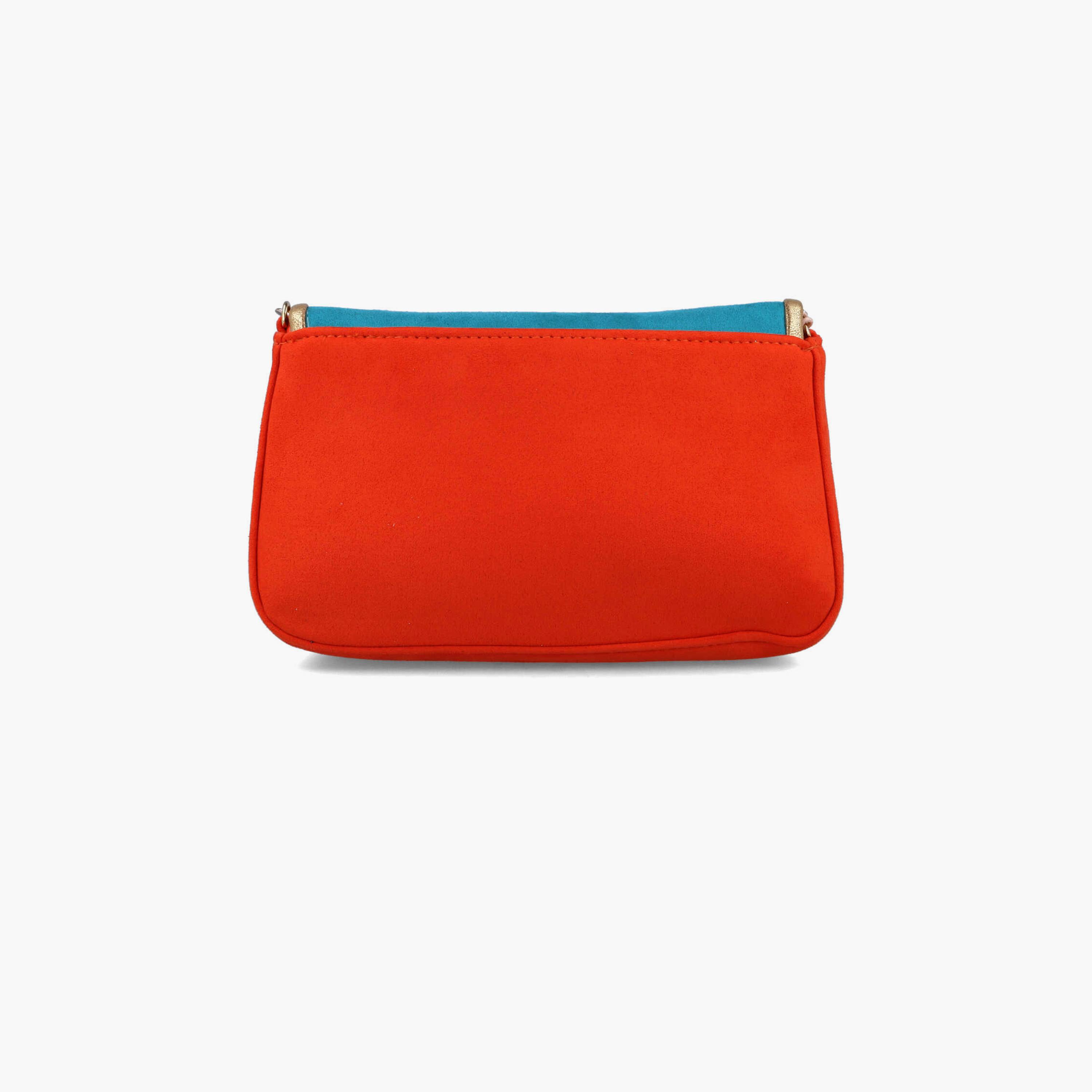 Menbur Embellished Crossbody Bag With Chain Strap In Blue-women-bagsandwallets-handbags-image-3
