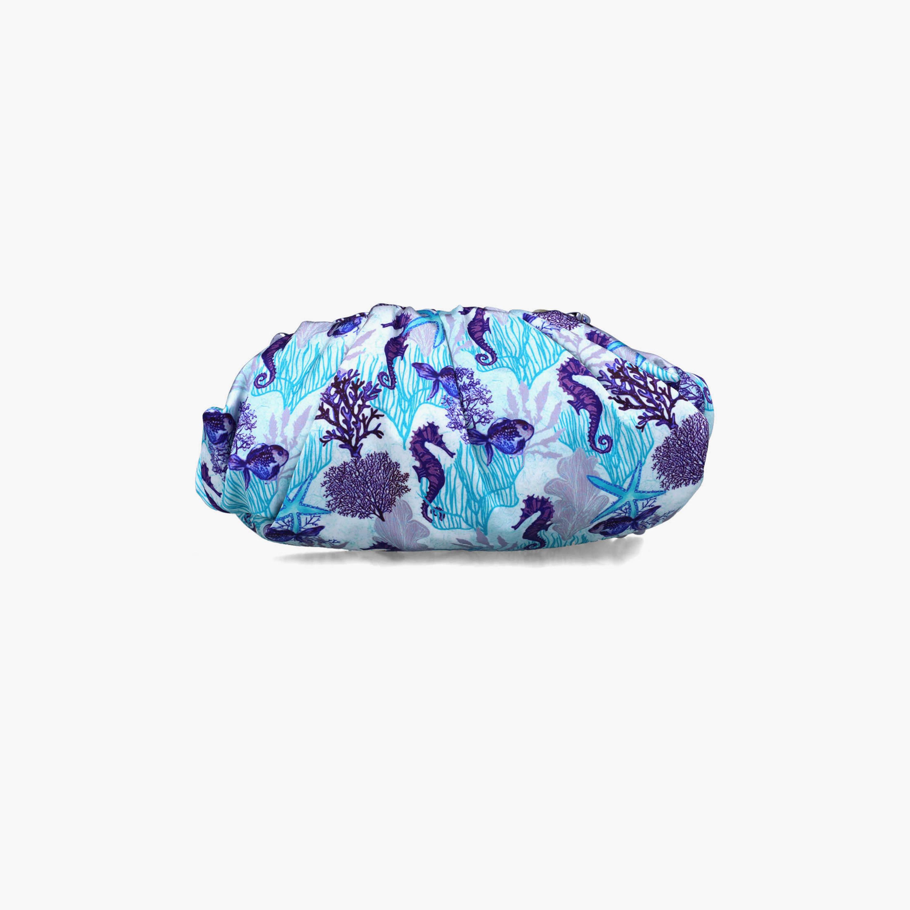 Menbur Printed Clutch With Chain Strap In Purple-women-bagsandwallets-wallets-image-3