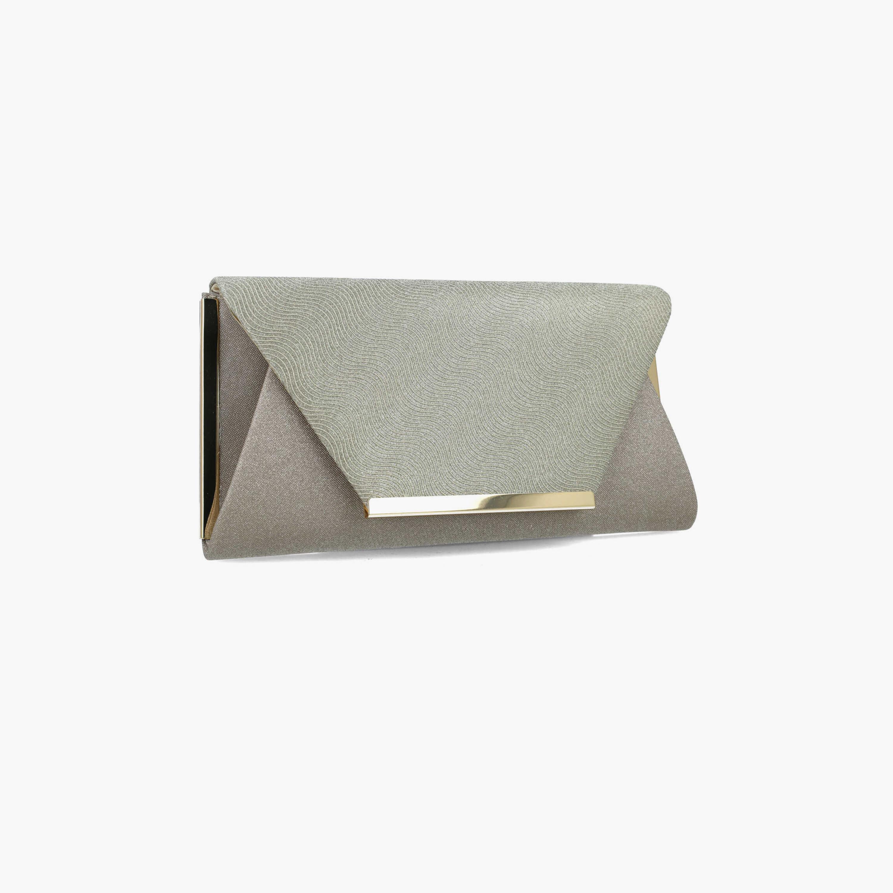 Menbur Textured Clutch With Envelop Type In Gold-women-bagsandwallets-wallets-image-2