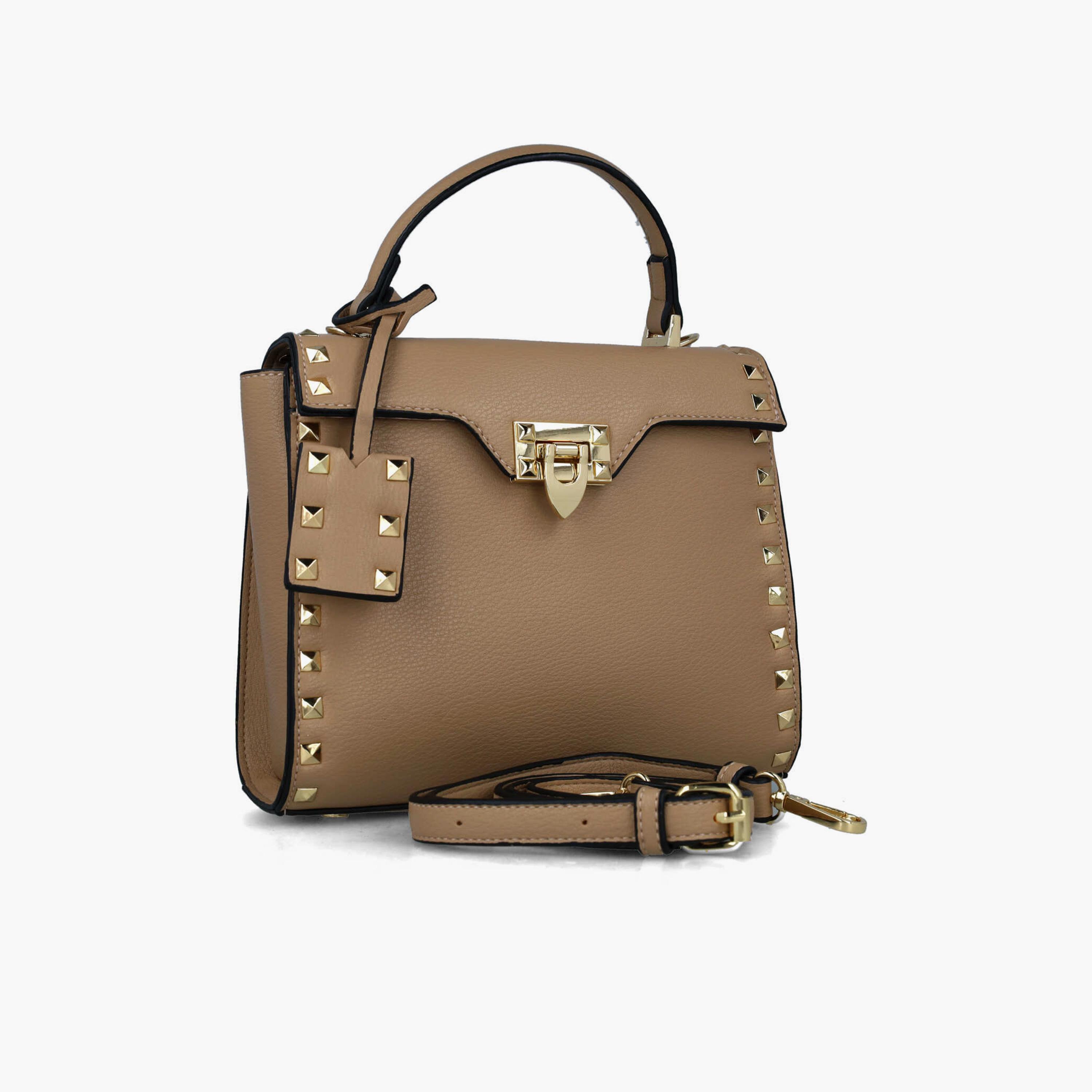 Menbur Embellished Crossbody Bag With Removable Strap In Beige-women-bagsandwallets-handbags-image-2
