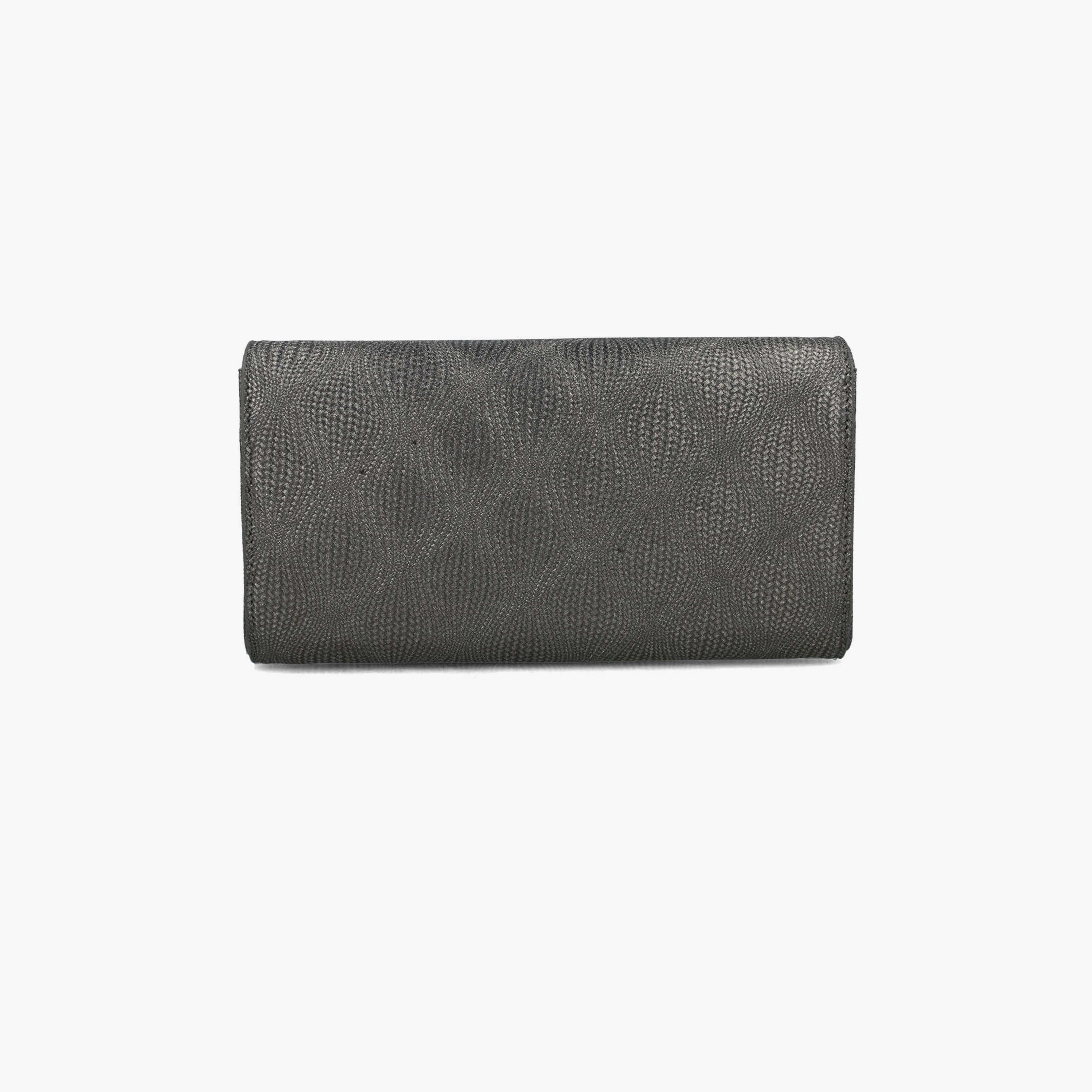 Menbur Textured Clutch With Chain Strap In Purple-women-bagsandwallets-wallets-image-3