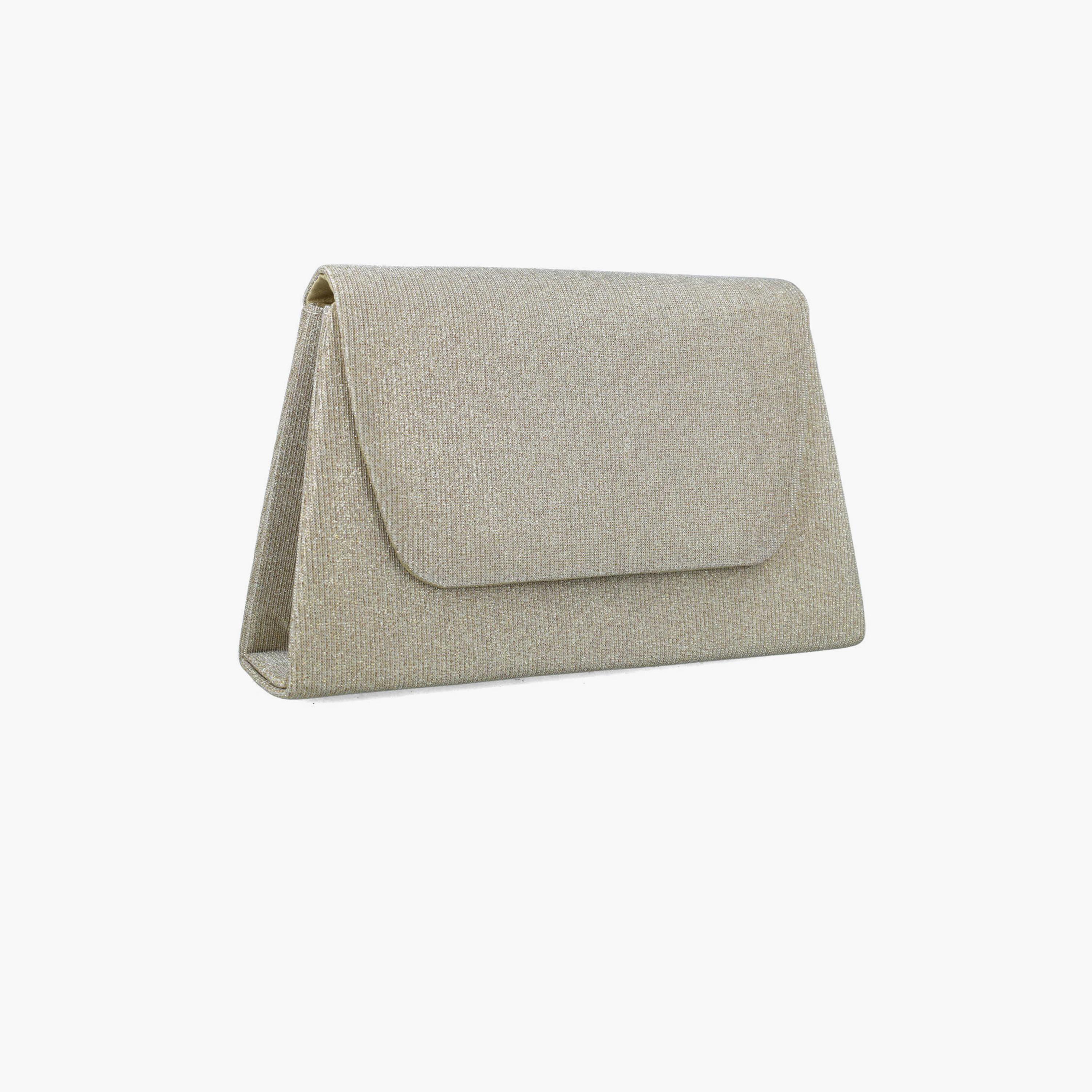 Menbur Textured Clutch With Envelop Type In Gold-women-bagsandwallets-wallets-image-2