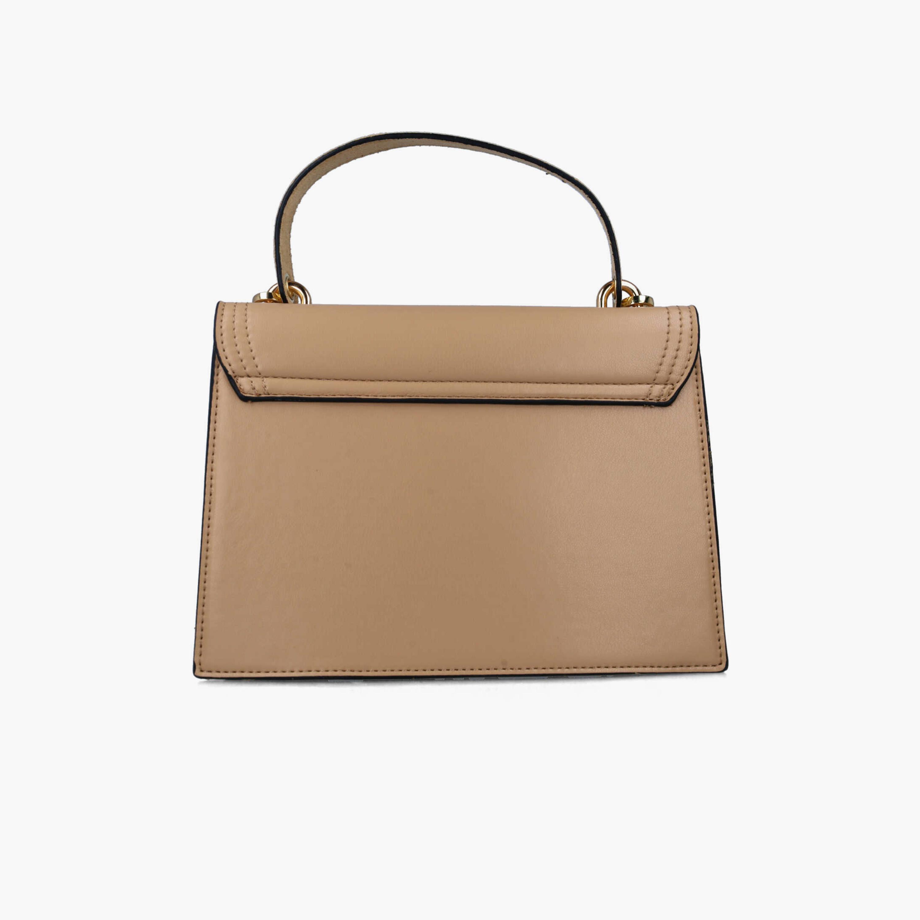 Menbur Textured Crossbody Bag With Chain Strap In Brown-women-bagsandwallets-handbags-image-3