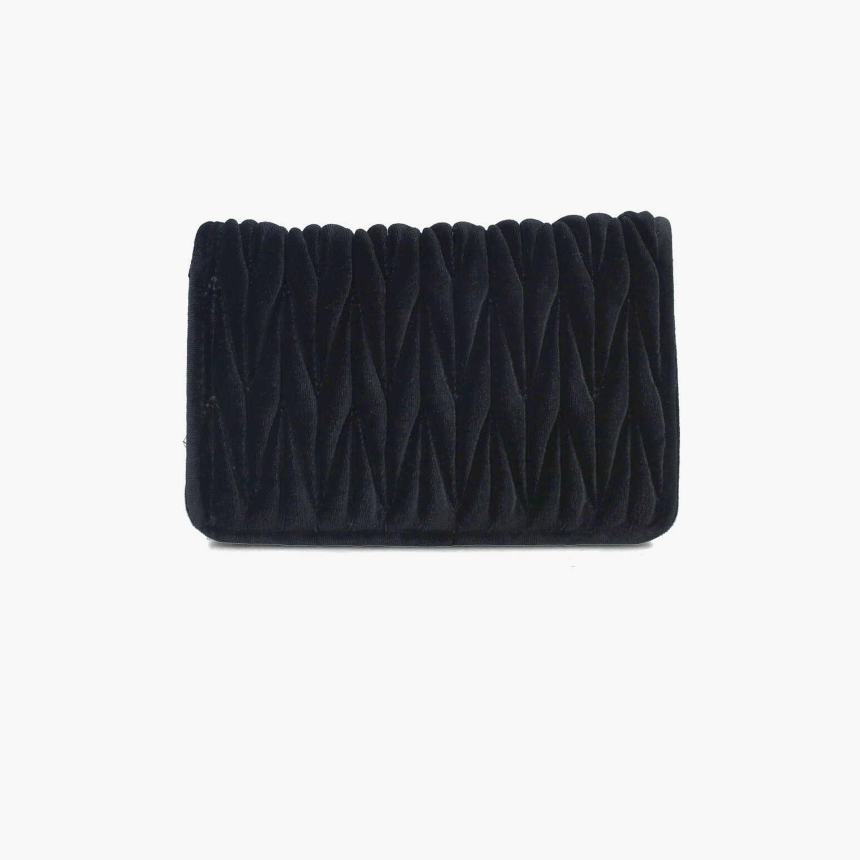 Menbur Textured Crossbody Bag With Chain Strap In Black-women-bagsandwallets-handbags-image-3