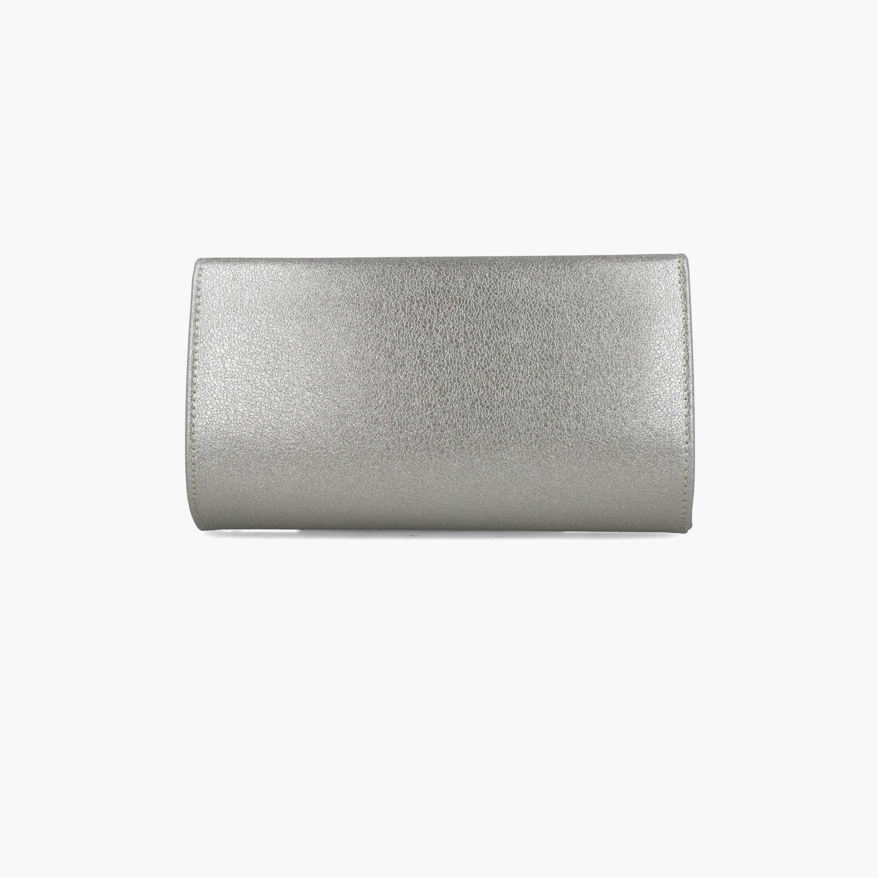 Menbur Textured Clutch With Metallic Design In Gold-women-bagsandwallets-wallets-image-3
