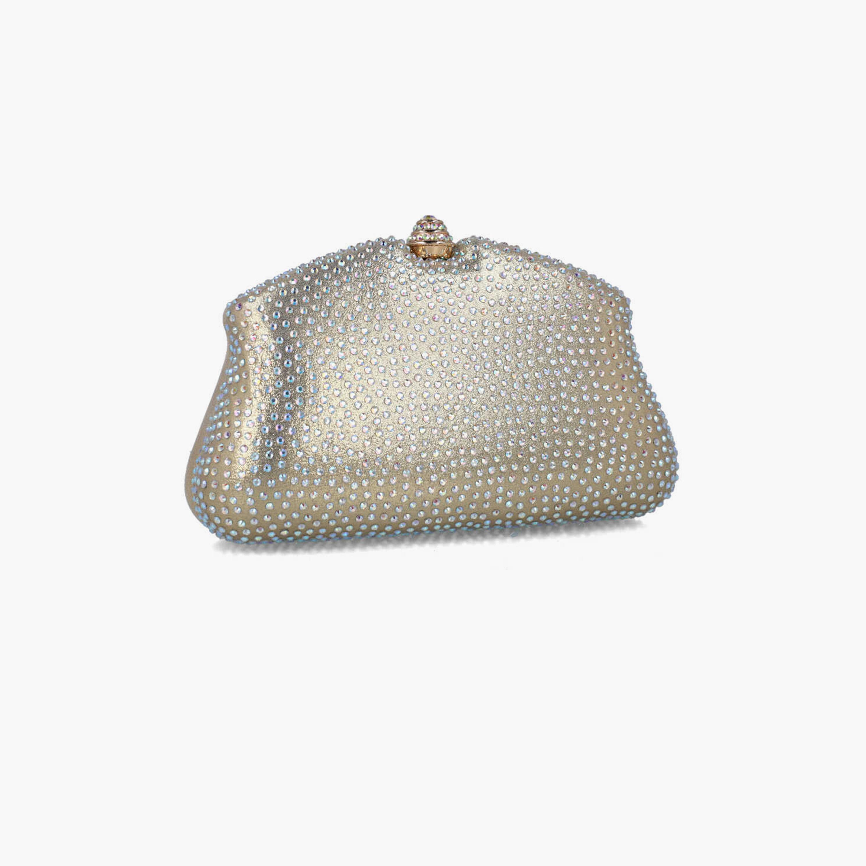 Menbur Clutch With Embellished Design In Gold-women-bagsandwallets-wallets-image-2