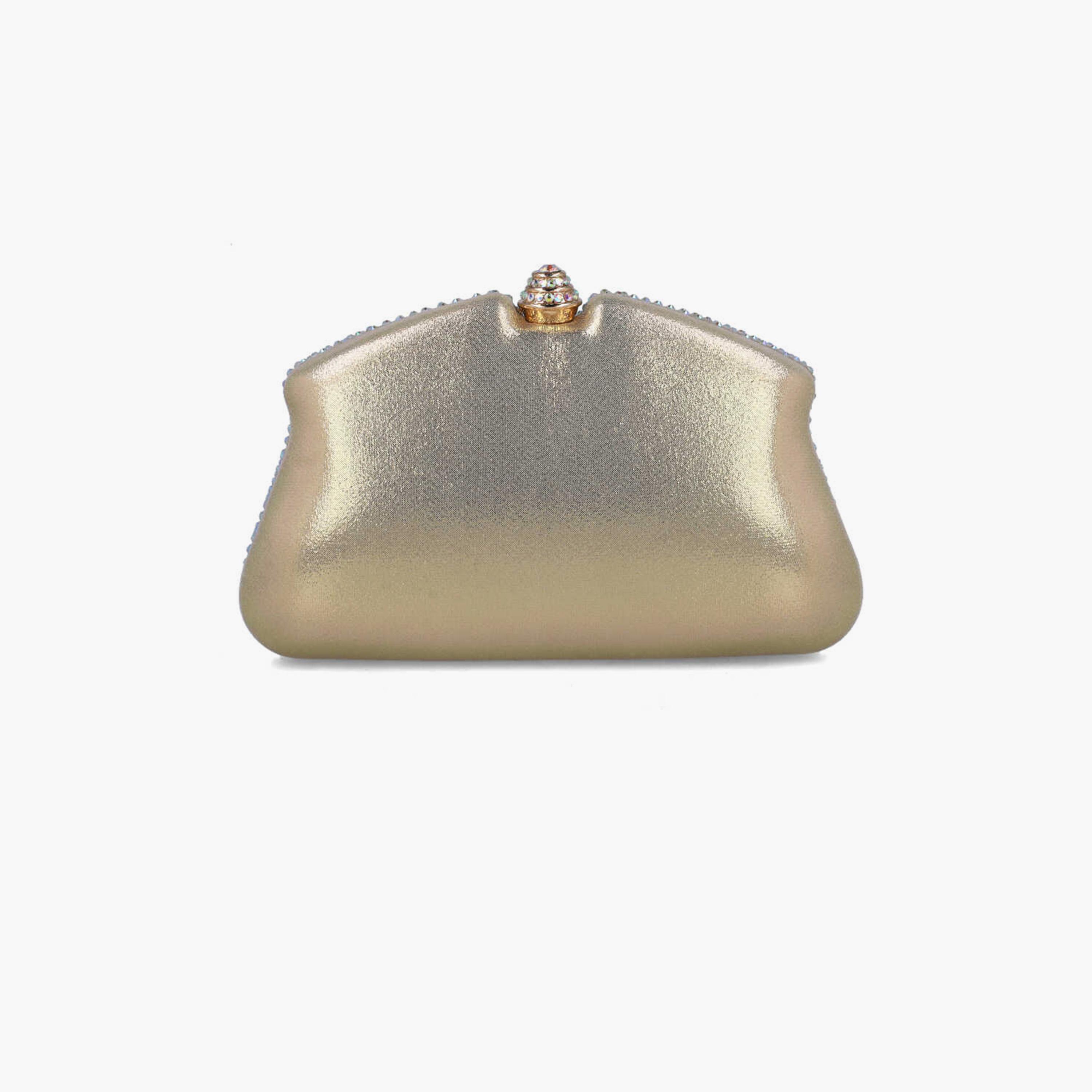 Menbur Clutch With Embellished Design In Gold-women-bagsandwallets-wallets-image-3