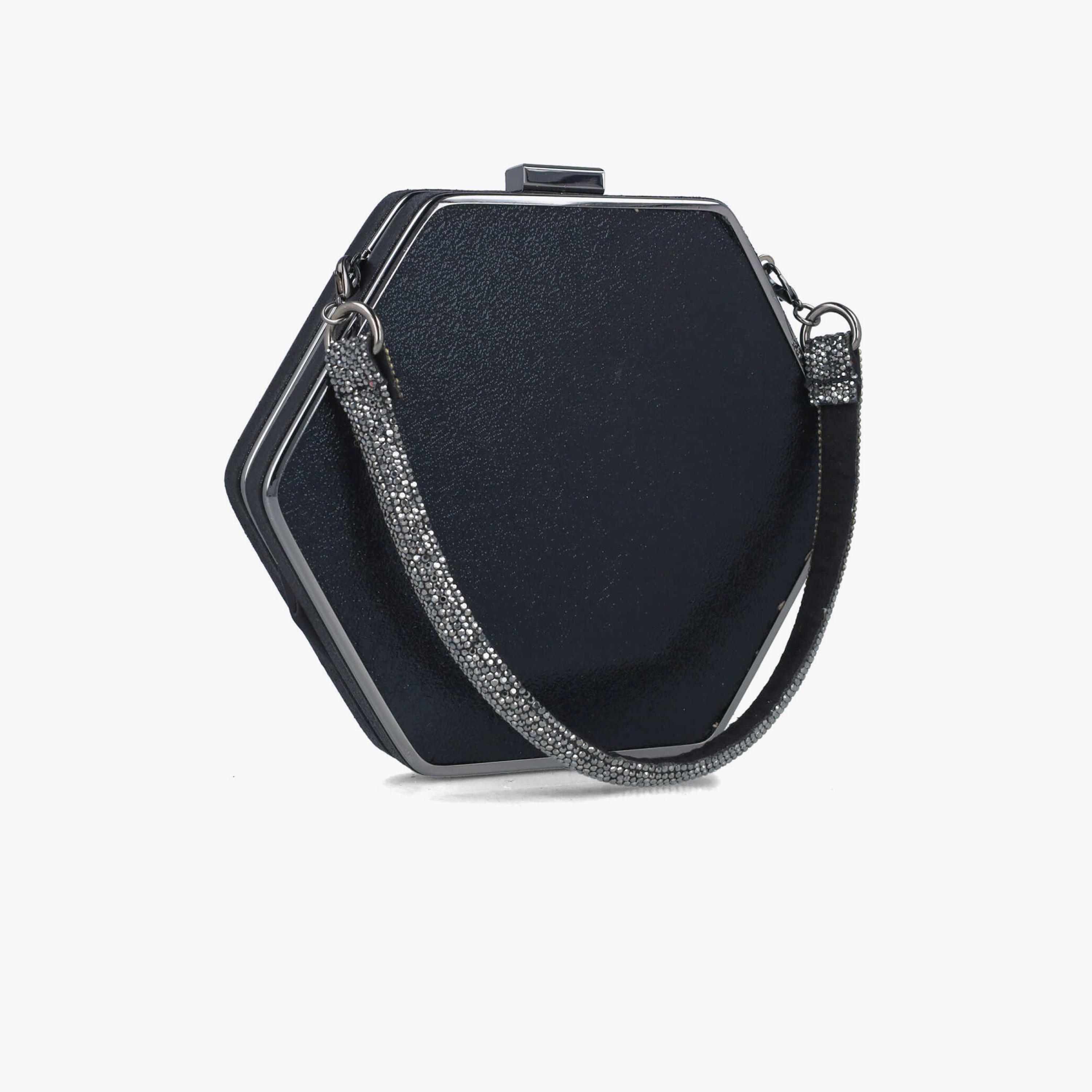 مينبور- شنطة يد تصميم معدني- ذهبي-women-bagsandwallets-wallets-image-2
