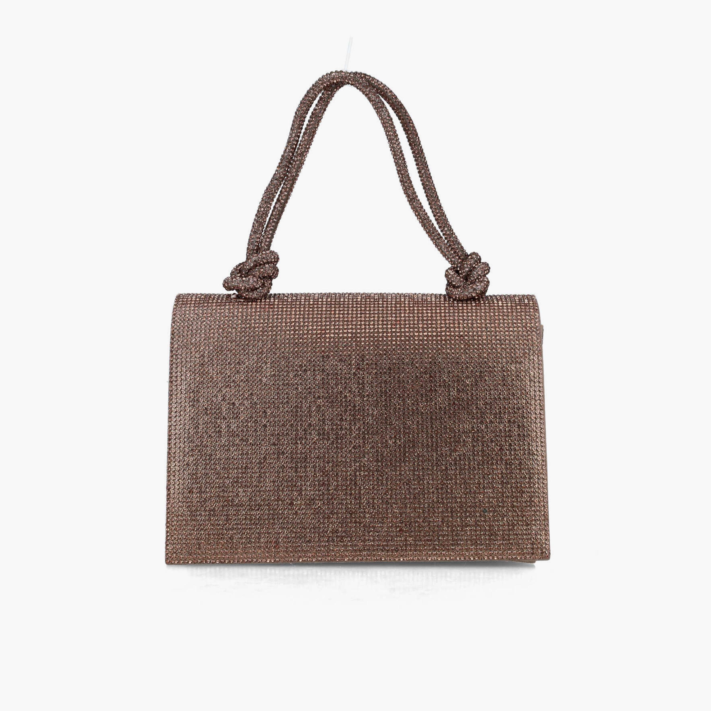 Menbur Embellished Shoulder Bag With Embellished Design In Gold-women-bagsandwallets-handbags-image-3