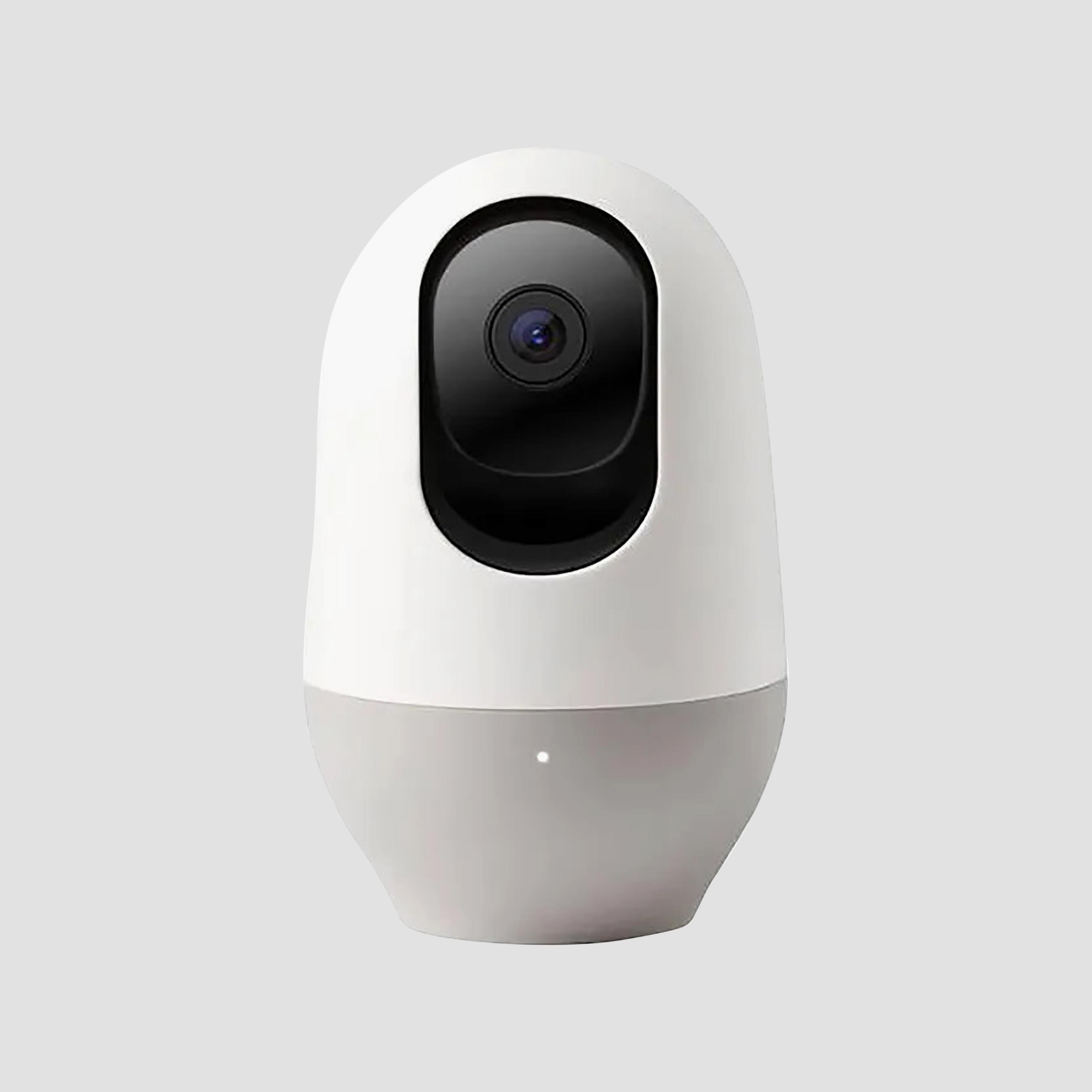 جهاز مراقبة الأطفال بدقة 1080 بكسل مع كاميرا IP بزاوية 360 درجة، ورؤية ليلية فائقة بالأشعة تحت الحمراء وكشف الحركة والصوت من نووي - أبيض-baby-healthandsafety-babymonitors-image-1