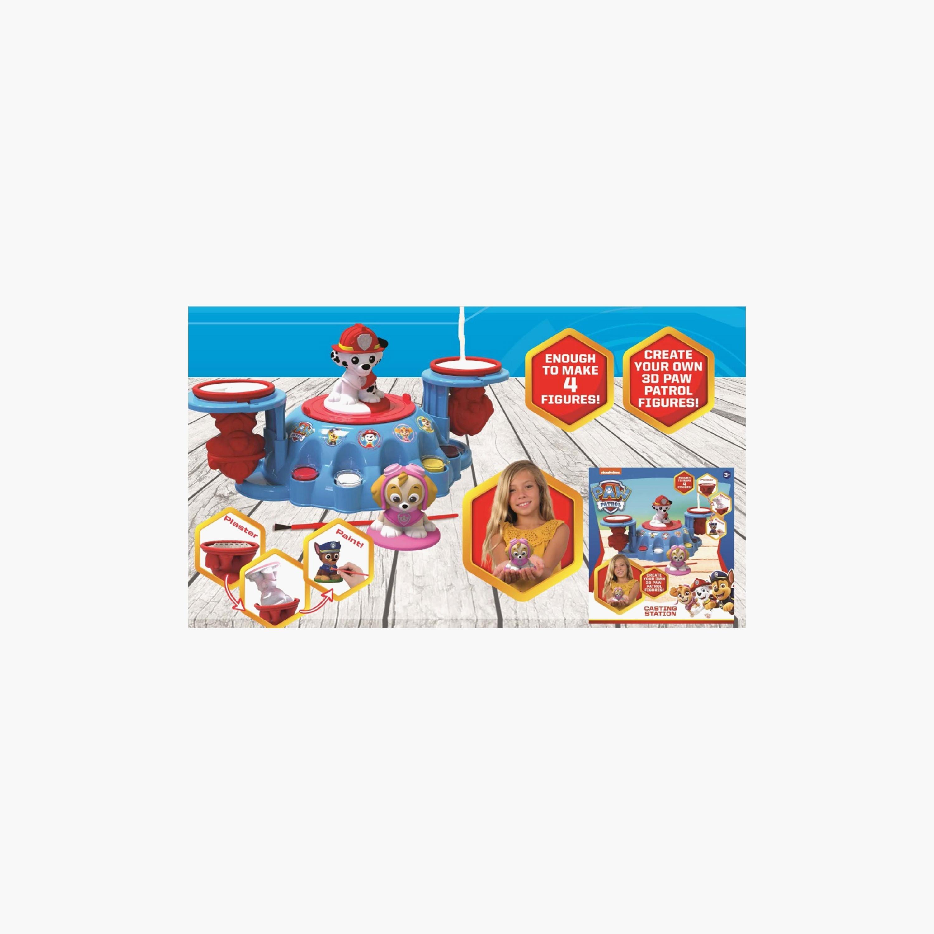 Viacom All in 1 Plaster Mould & Paint Station Craft Kit, Paw Patrol-school-artsandcrafts-image-1