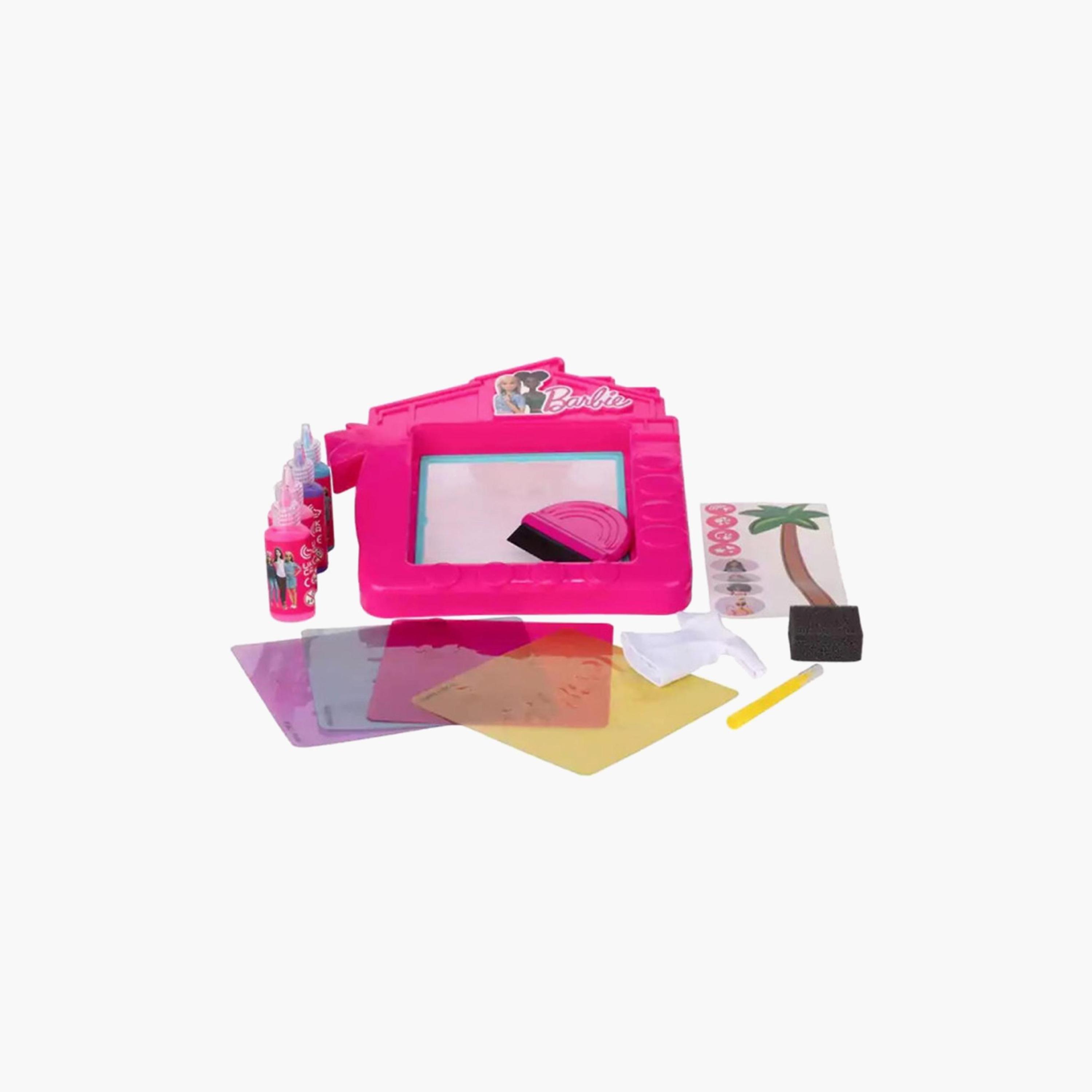 Mattel DIY 3D Sticker Maker with Barbie Doll Playset-baby-infantactivity-playpensandplaymats-image-1