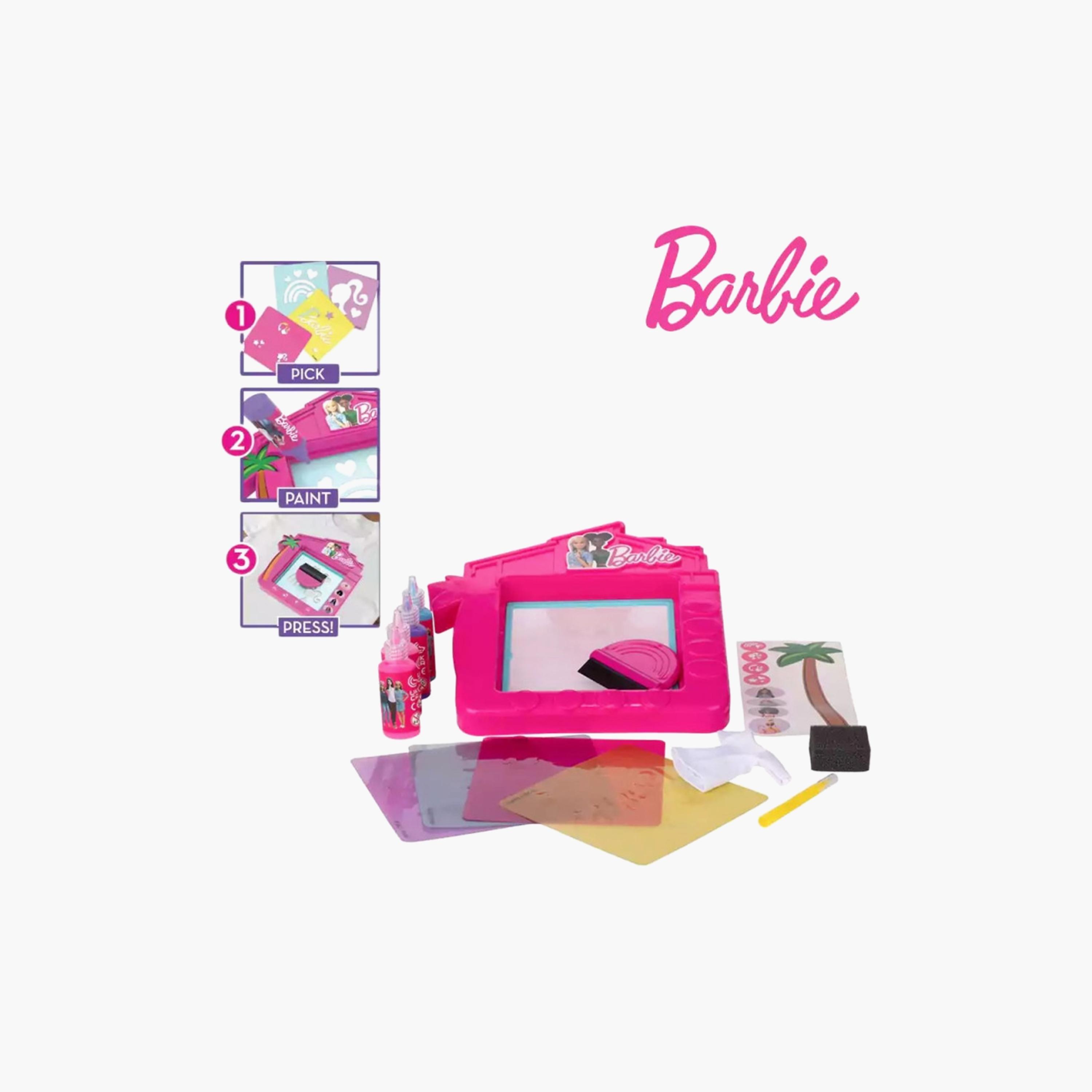 Mattel DIY 3D Sticker Maker with Barbie Doll Playset-baby-infantactivity-playpensandplaymats-image-2