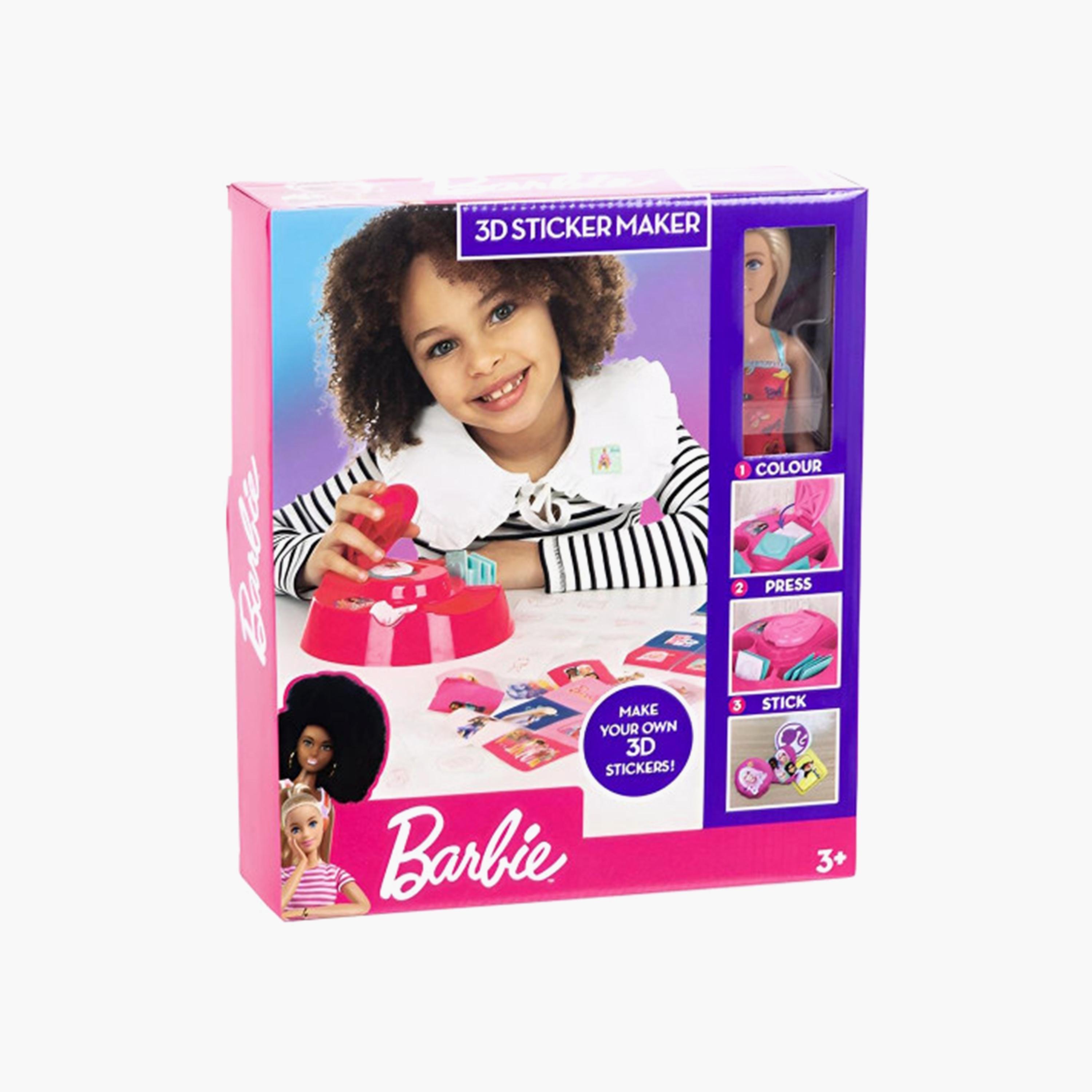 Mattel DIY 3D Sticker Maker with Barbie Doll Playset-baby-infantactivity-playpensandplaymats-image-3