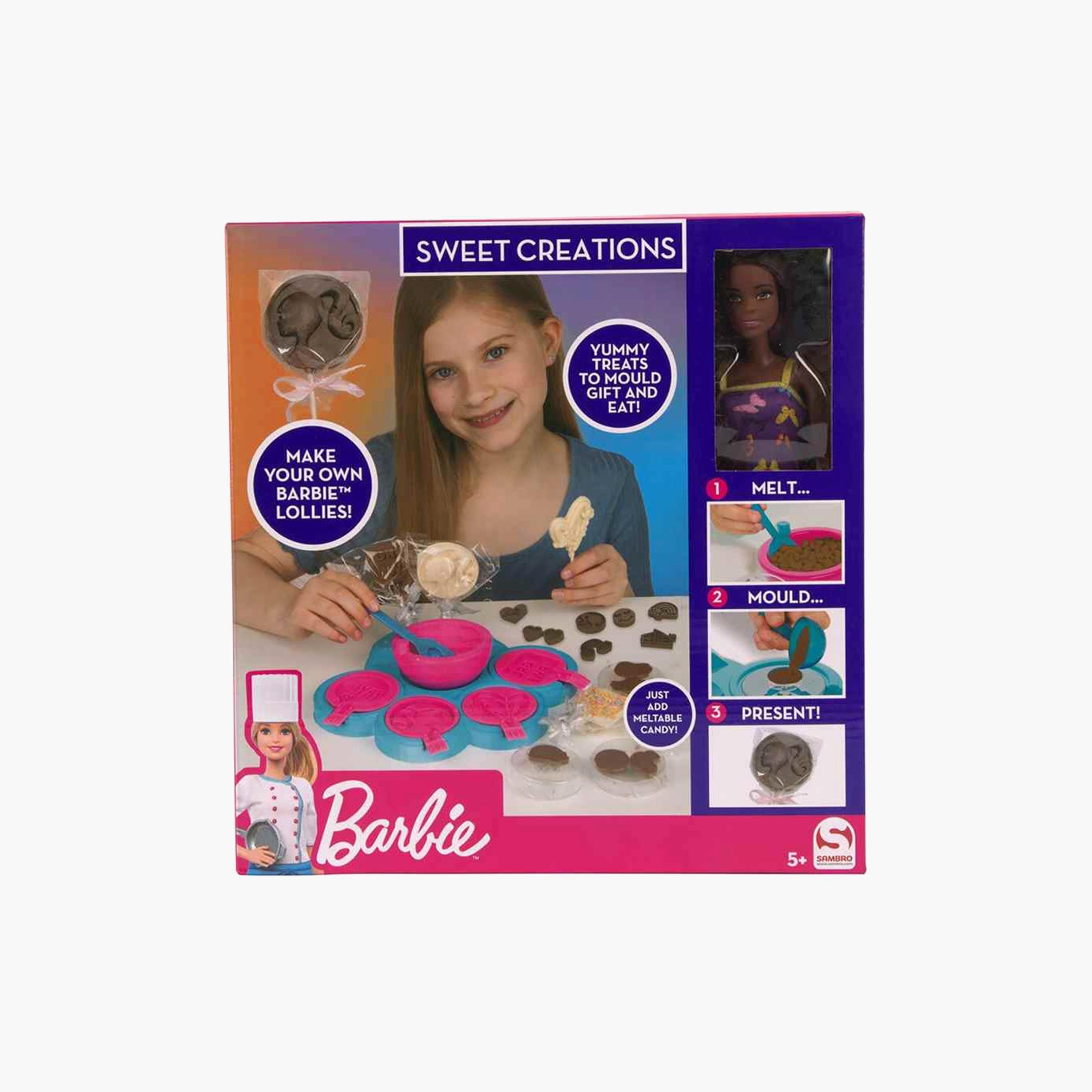 Mattel DIY Sweet Creations with Barbie Doll Playset-baby-infantactivity-playpensandplaymats-image-2