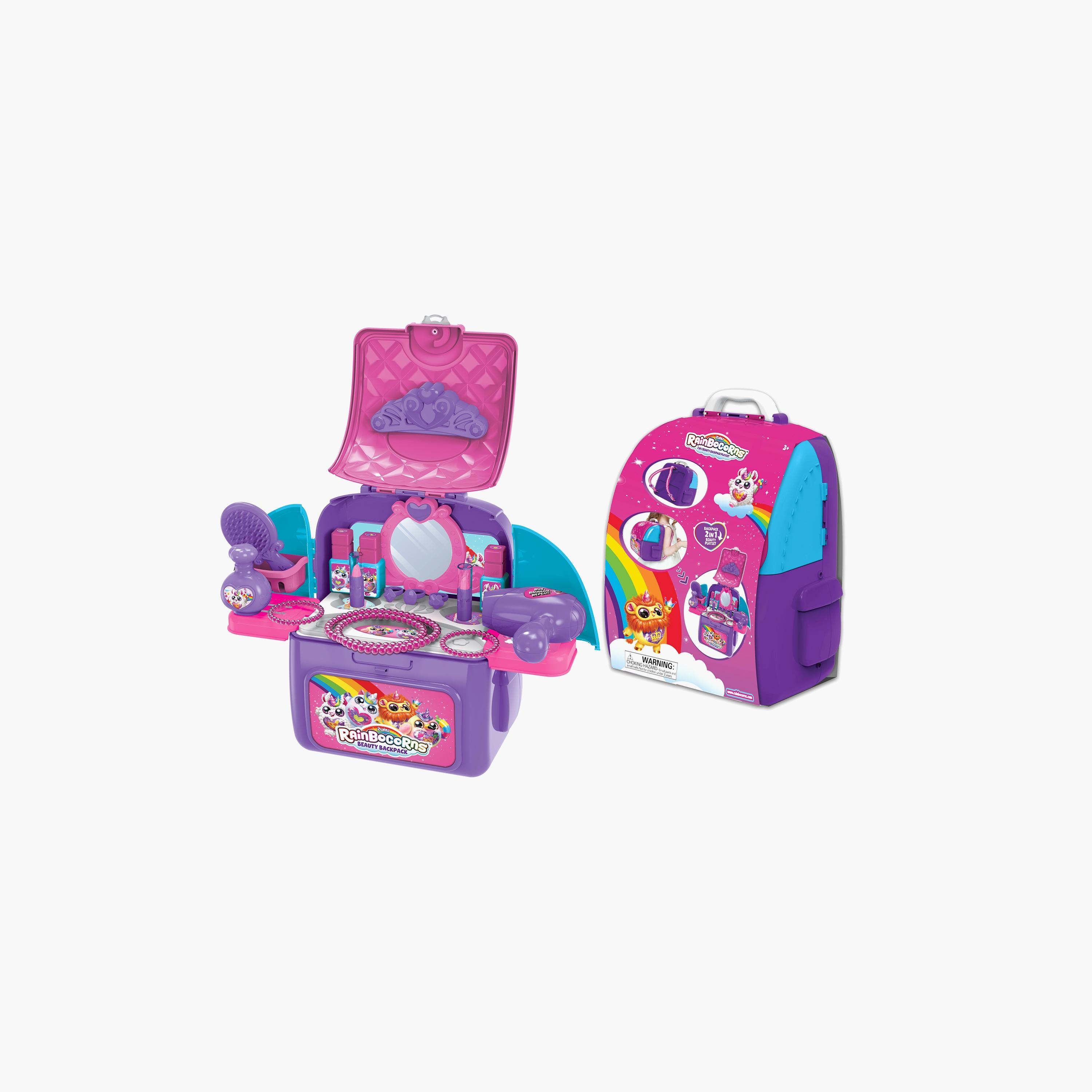 ZURU Rainbocorns 2 In 1 Beauty Backpack Play Set-toys-roleplay-makeupandcosmeticsets-image-1