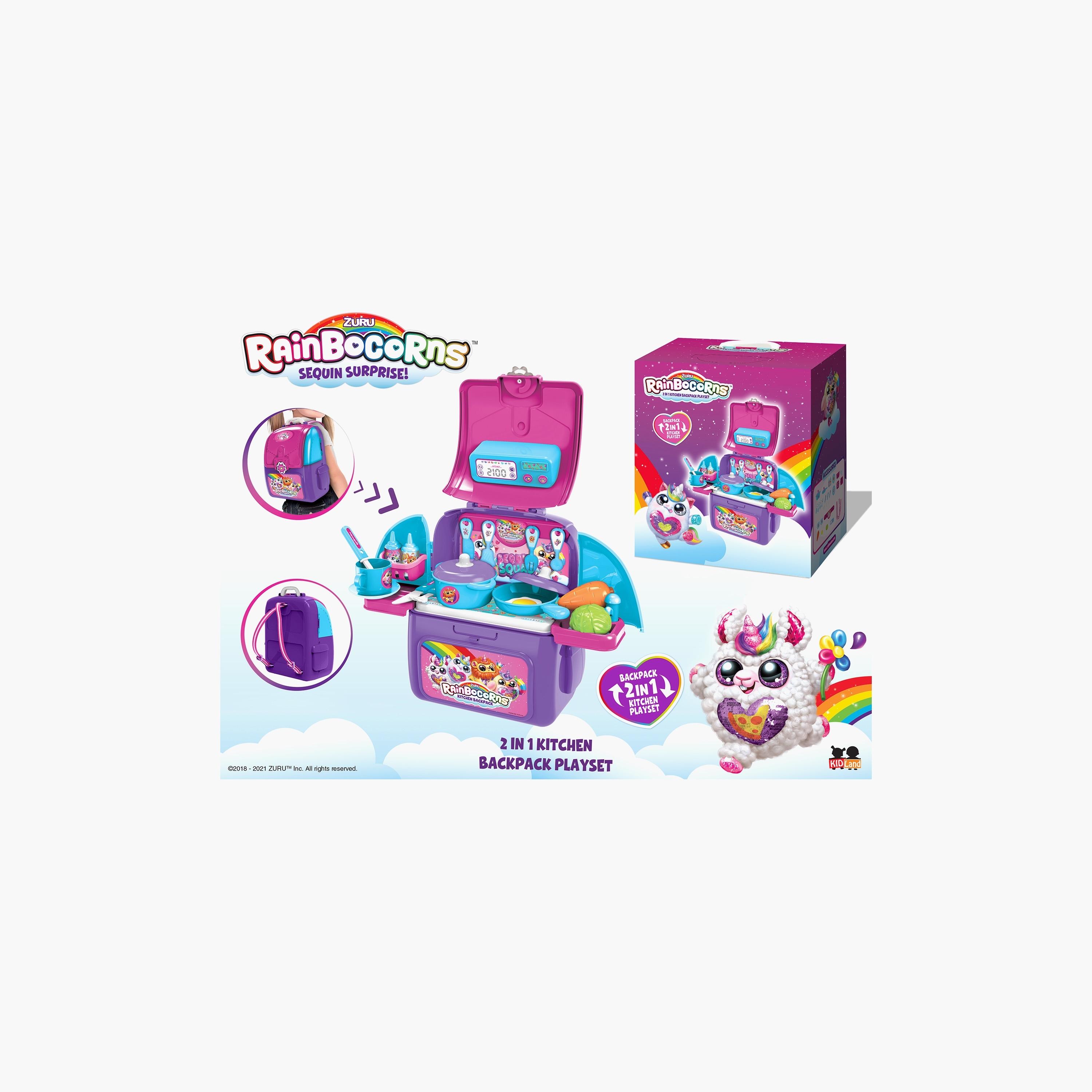 ZURU Rainbocorns Kitchen Backpack Play Set-toys-roleplay-kitchensets-image-2
