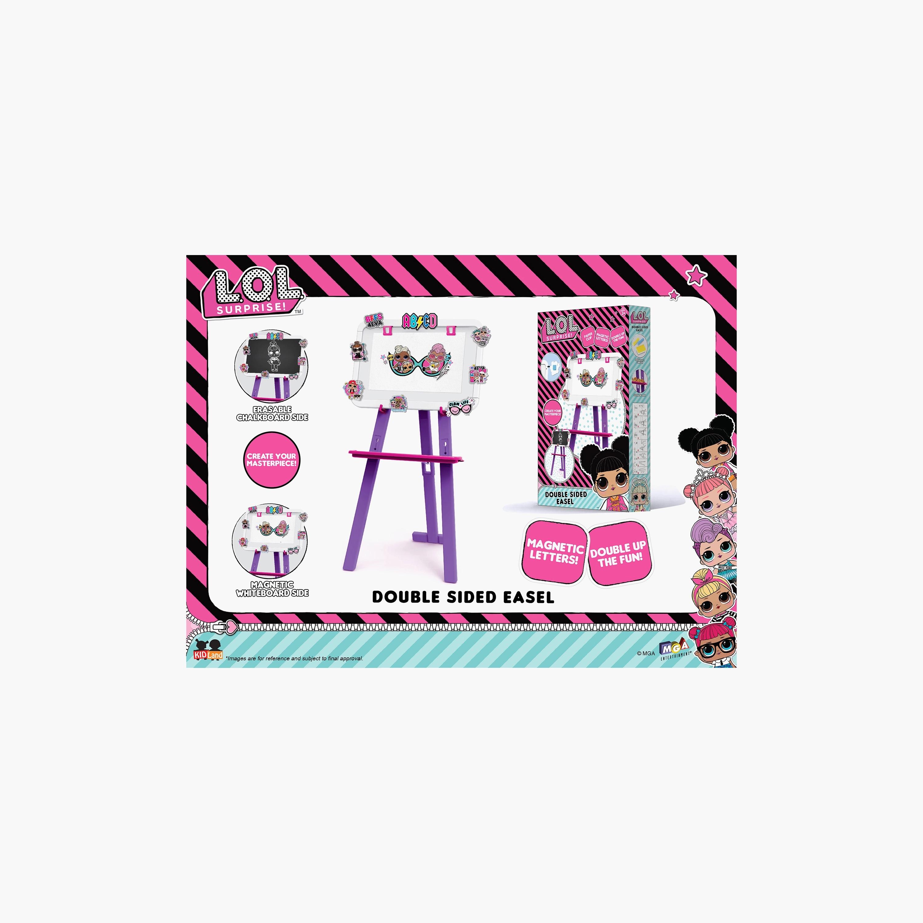 MGA LOL Surprise Double-Sided Drawing Frame Play Set-school-stationery-accessories-image-2
