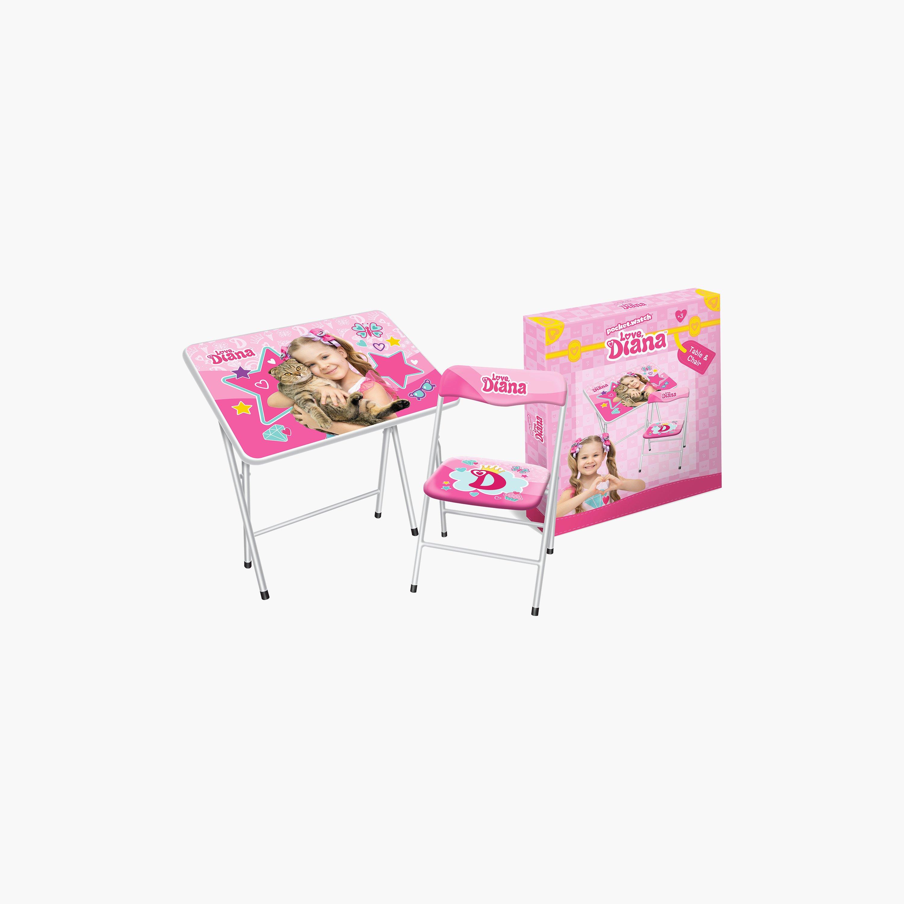 مجموعة طاولة لعب وكرسي قابلة للطي من قطعتين من بوكيتووتش، ديانا، لاف-baby-nursery-furniture-chairsandtables-image-2