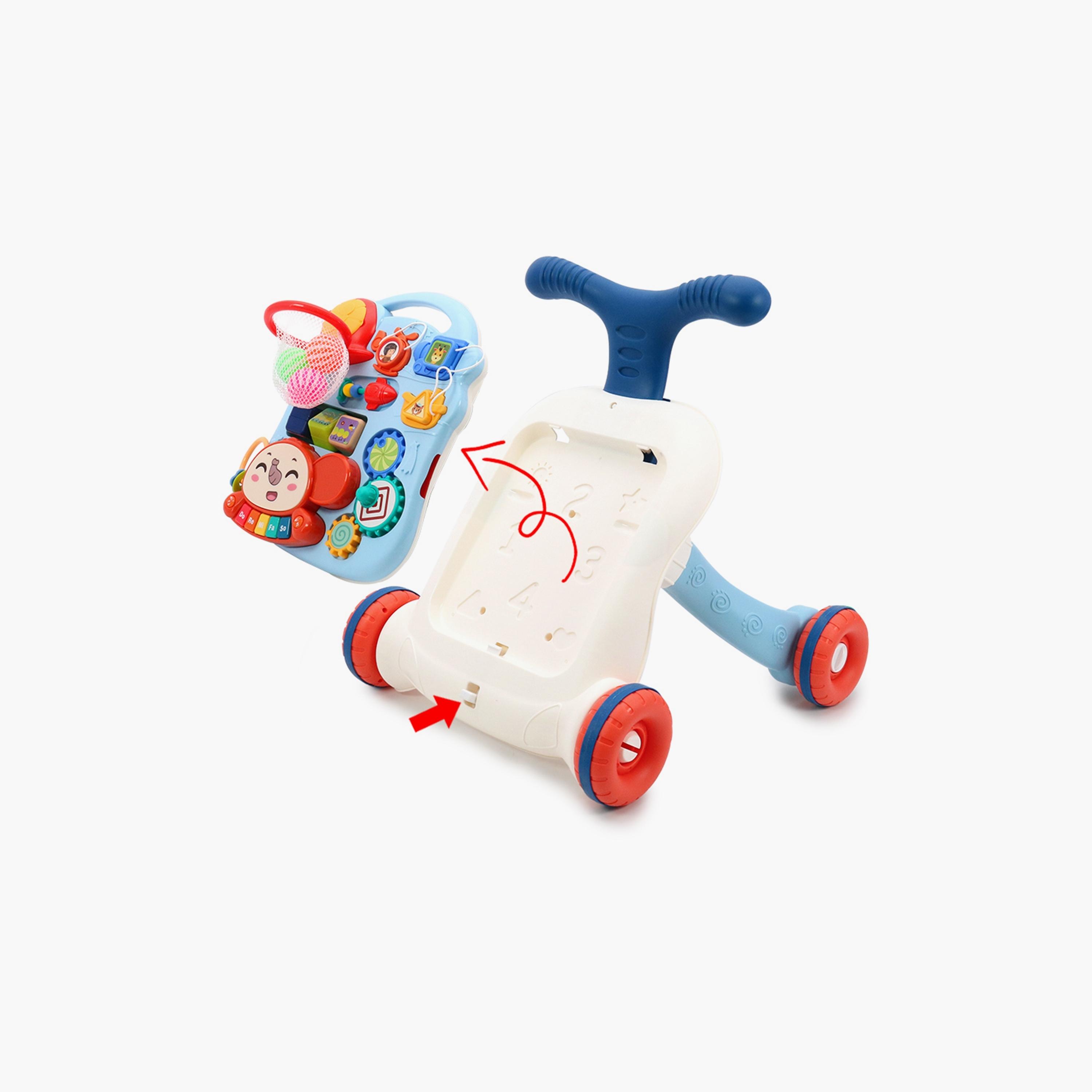 Little Angel 2 in 1 Convertible Activity Walker & Table-baby-infantactivity-walkers-image-2