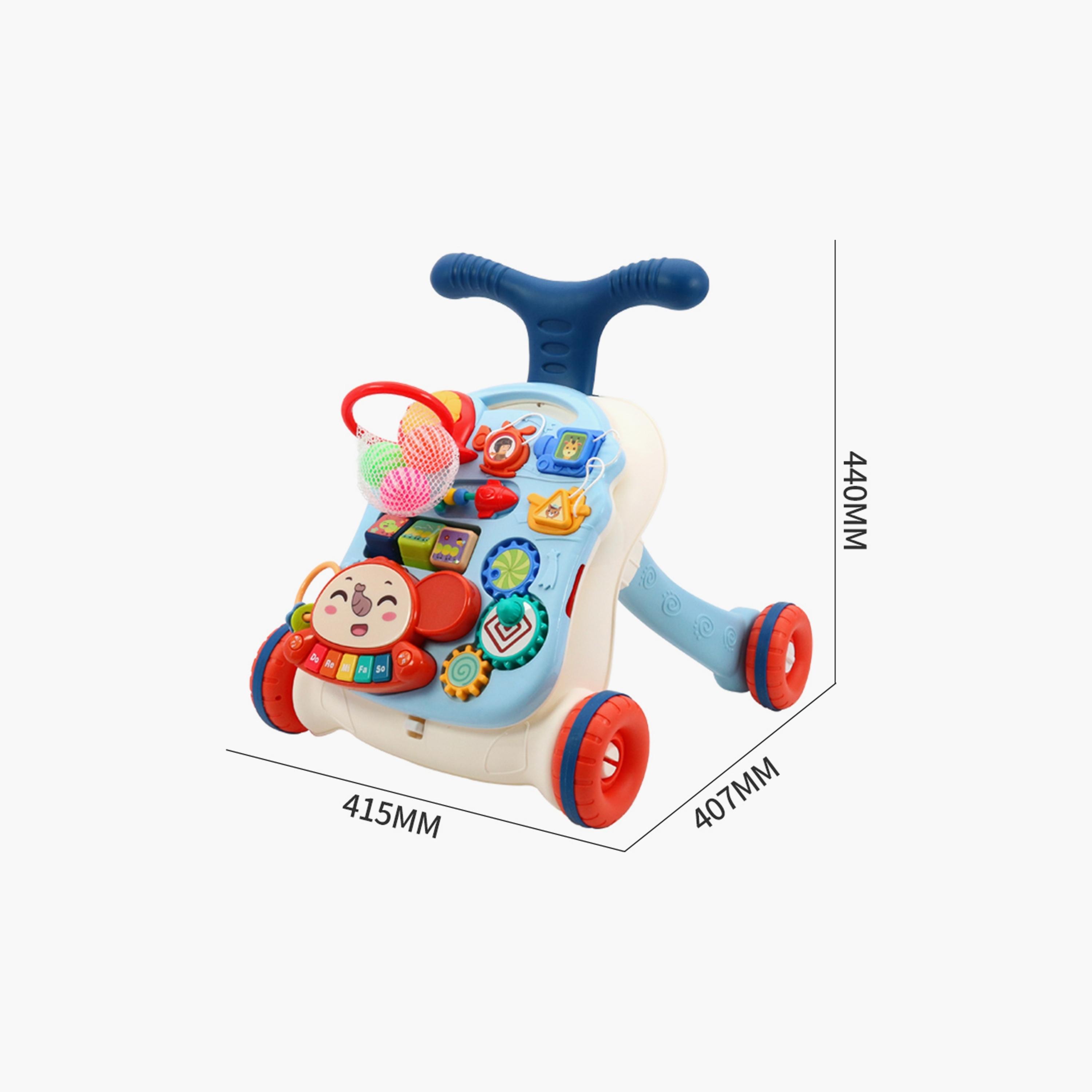 Little Angel 2 in 1 Convertible Activity Walker & Table-baby-infantactivity-walkers-image-4