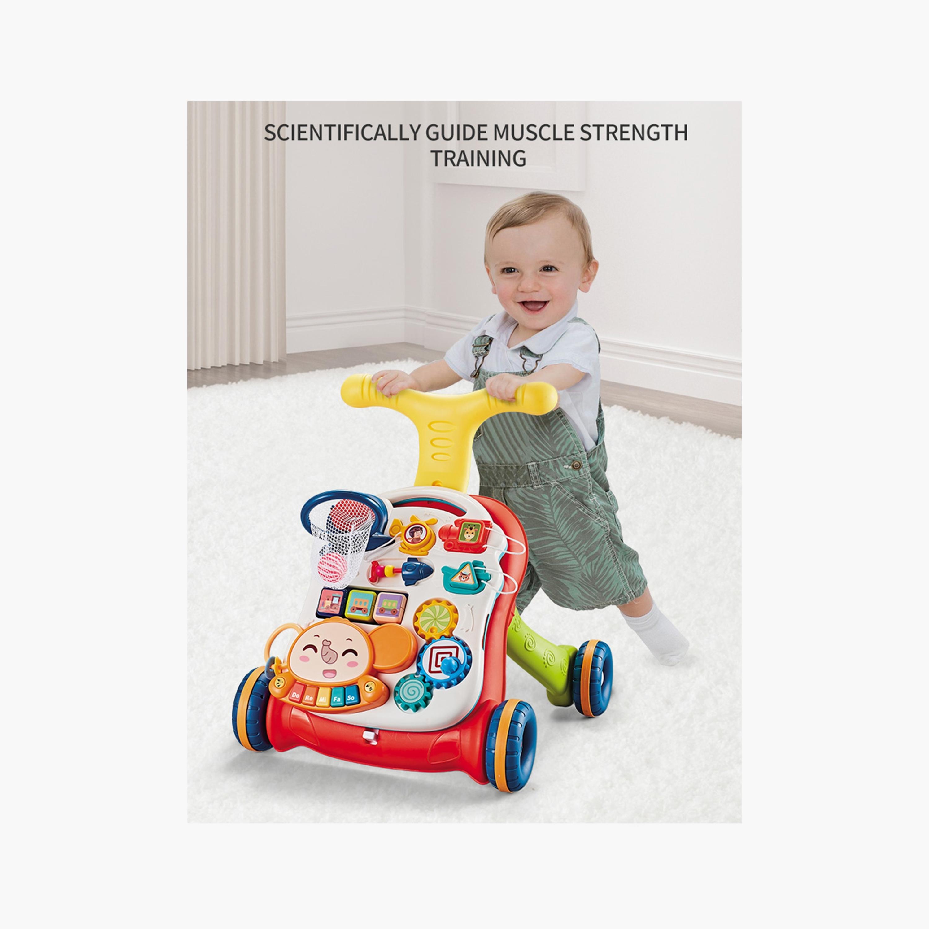 Little Angel 2 in 1 Convertible Activity Walker & Table-baby-infantactivity-walkers-image-2