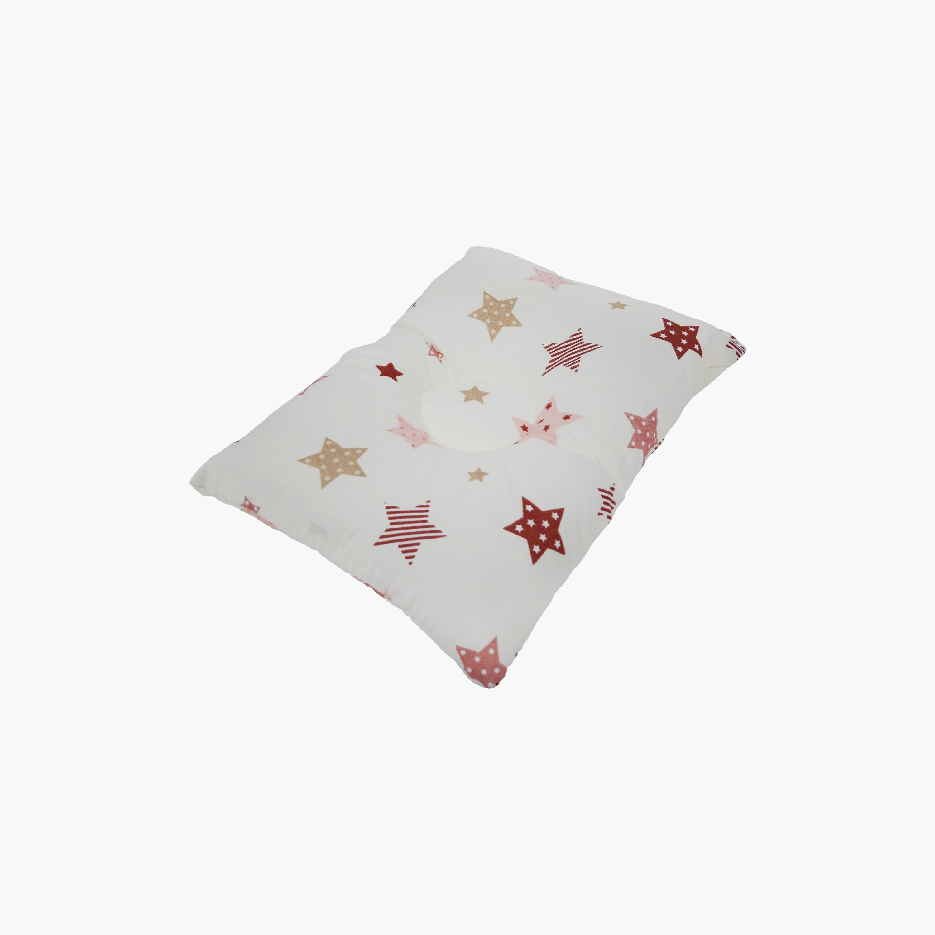 Little Angel Lounger Portable Bassinet, Stars, Beige-baby-nursery-furniture-cribsandbeds-bassinets-image-4