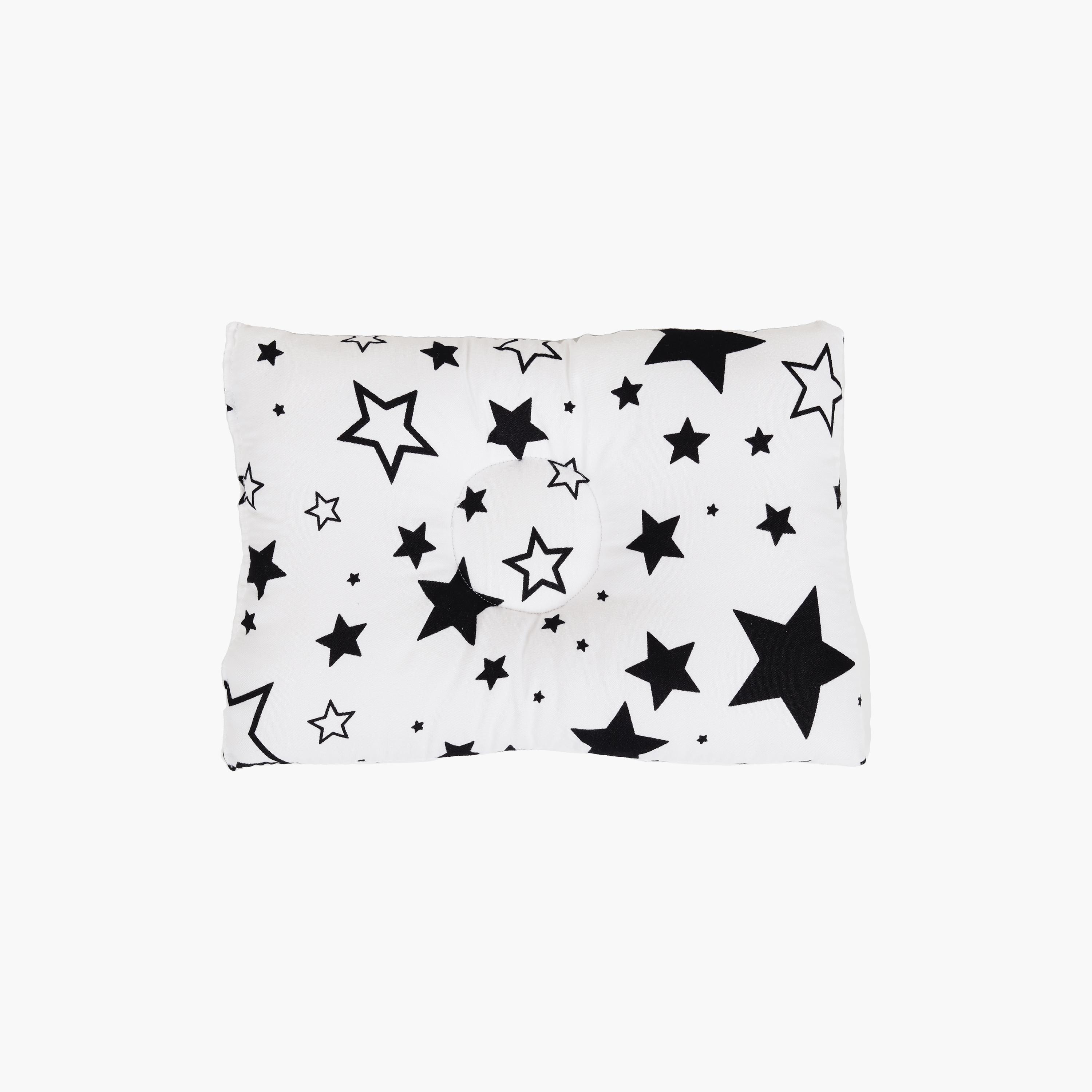 Little Angel Portable Bed with Comfy Padding, Stars, White-baby-nursery-furniture-cribsandbeds-bassinets-image-4