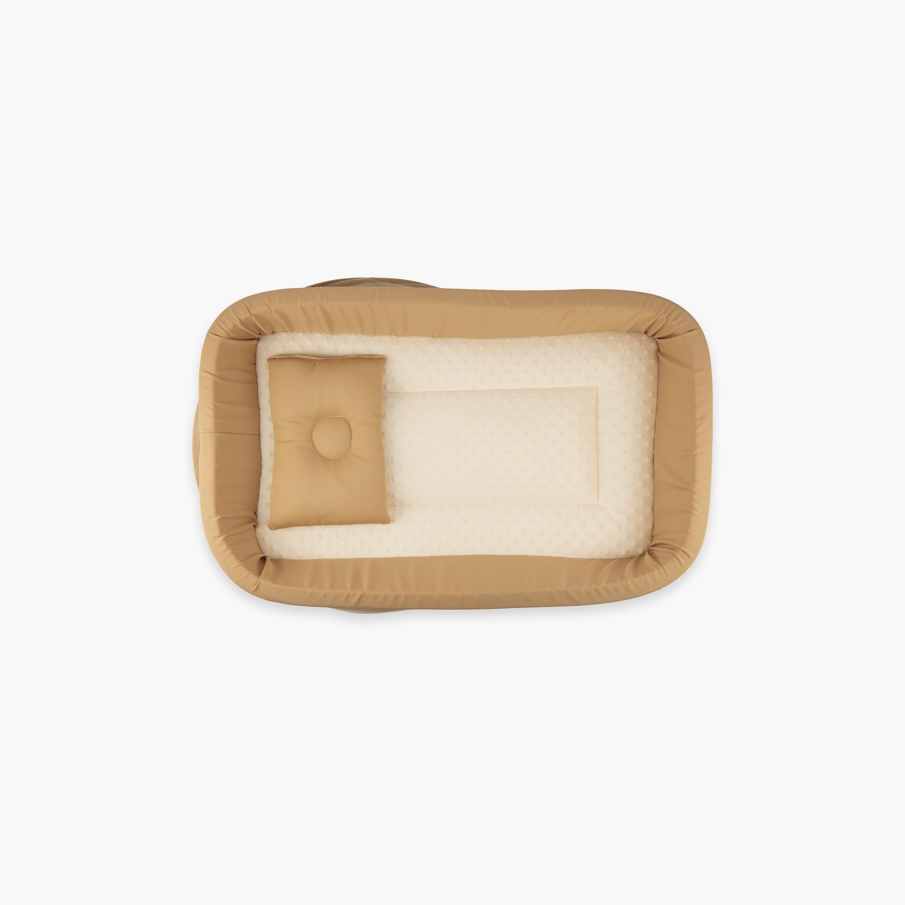 Little Angel Portable Bed with Comfy Padding-baby-nursery-furniture-cribsandbeds-bassinets-image-1